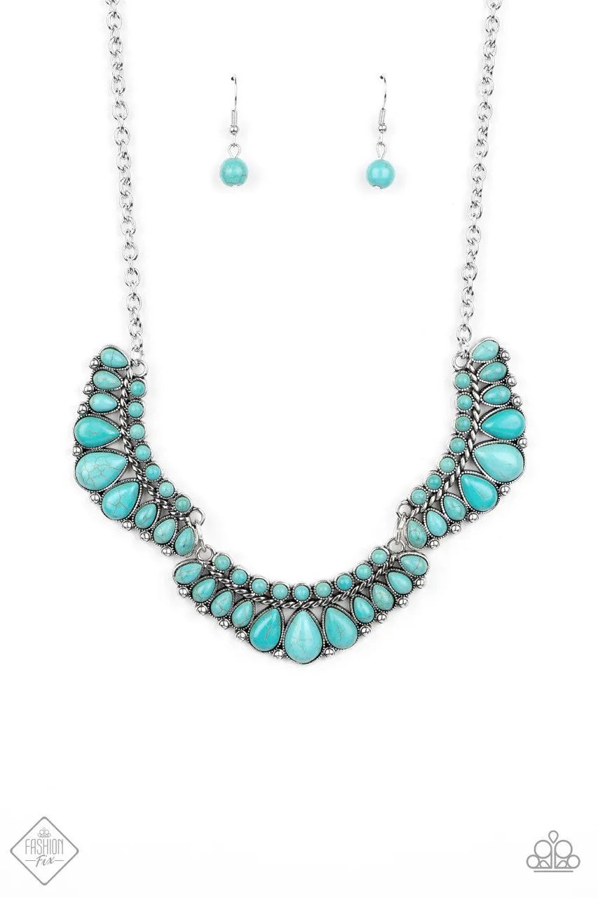 Naturally Native Blue Paparazzi Necklace