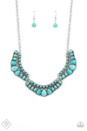 Naturally Native Blue Paparazzi Necklace