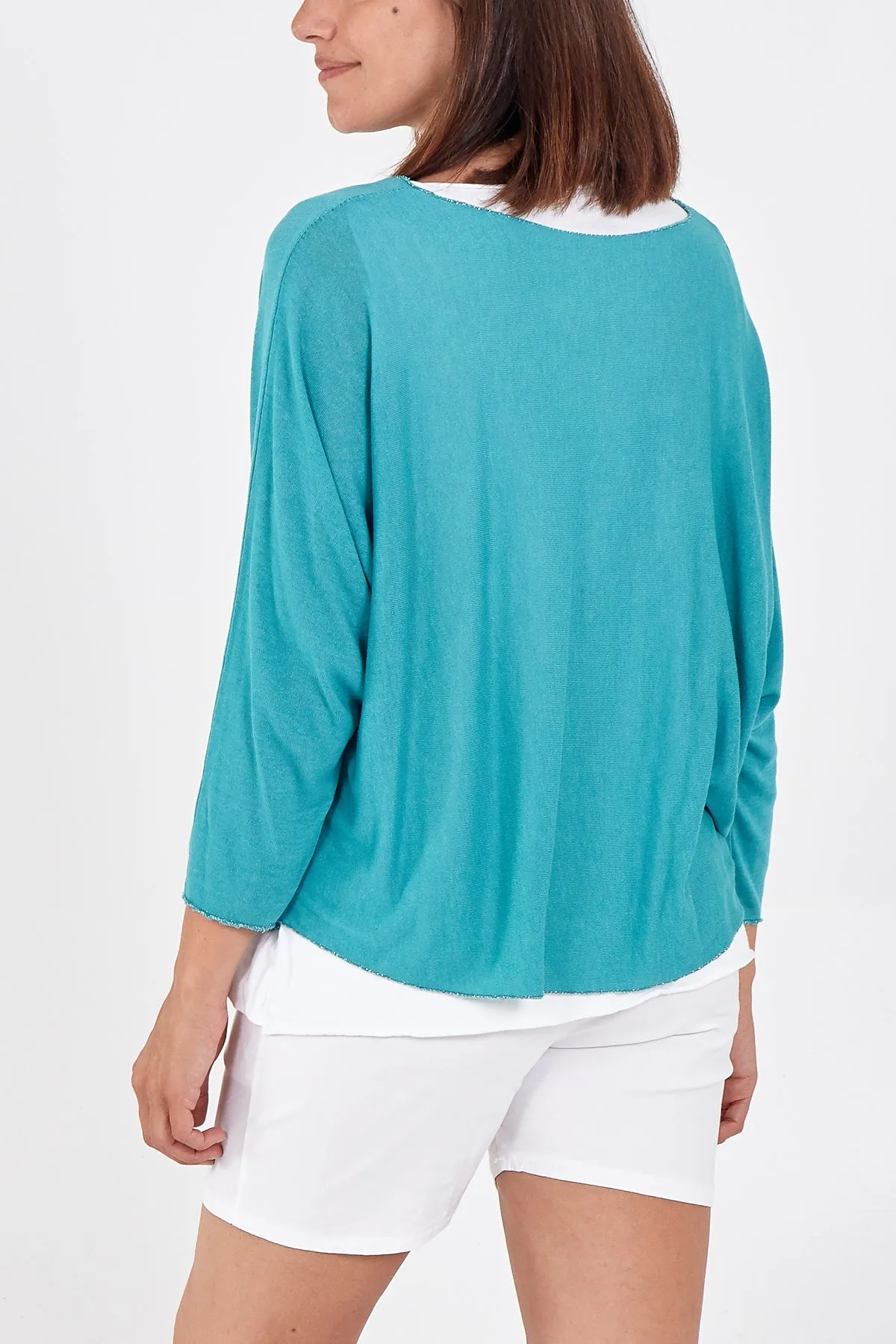 Necklace Double Layer Top