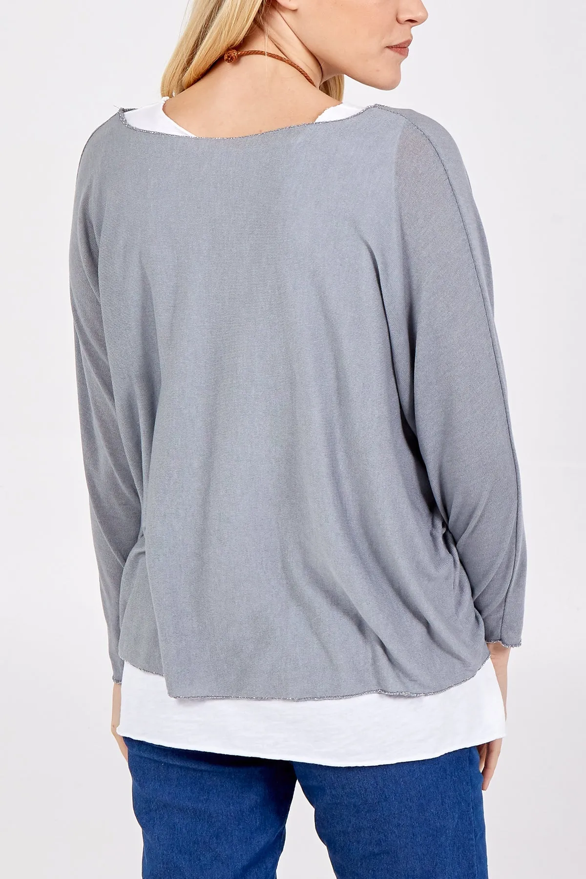 Necklace Double Layer Top