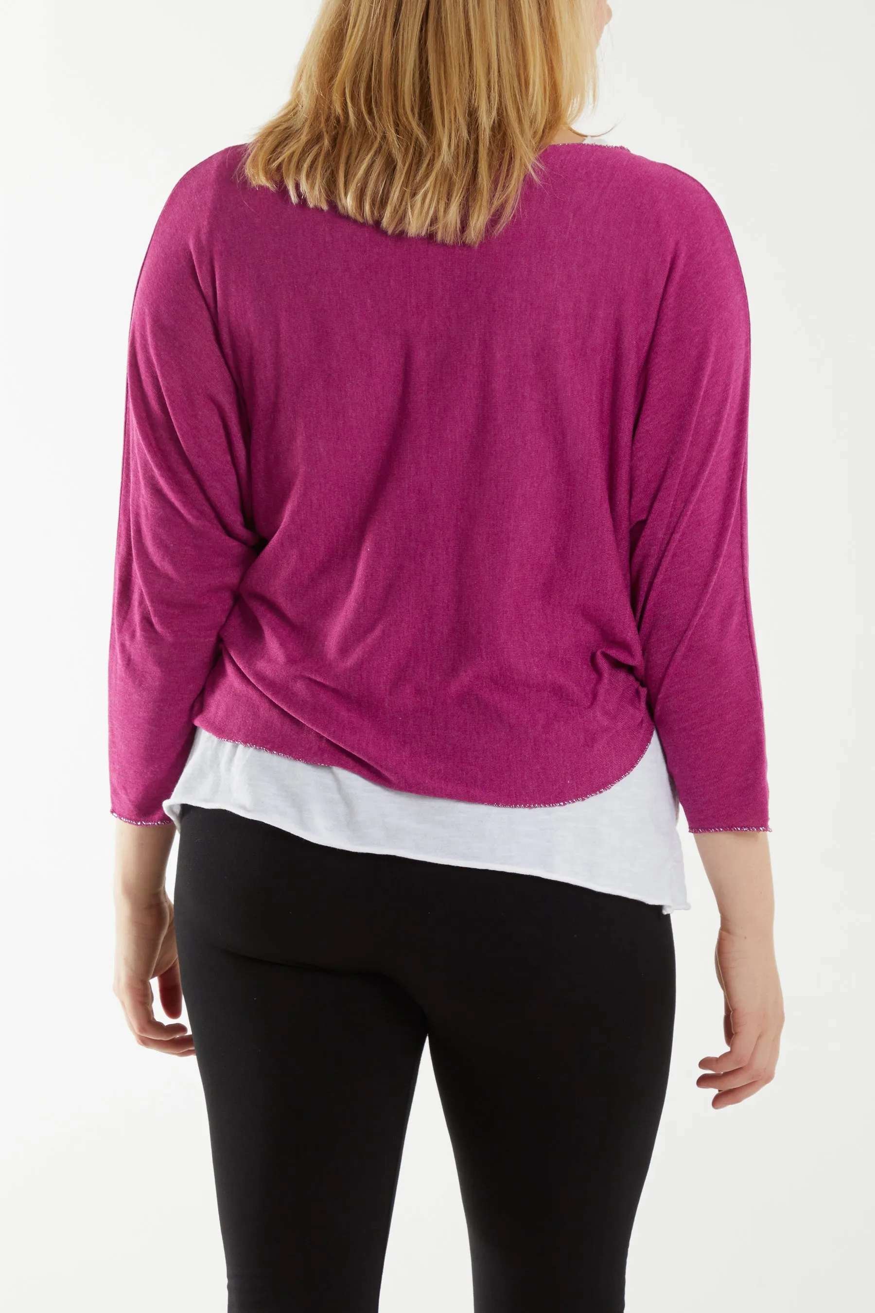 Necklace Double Layer Top