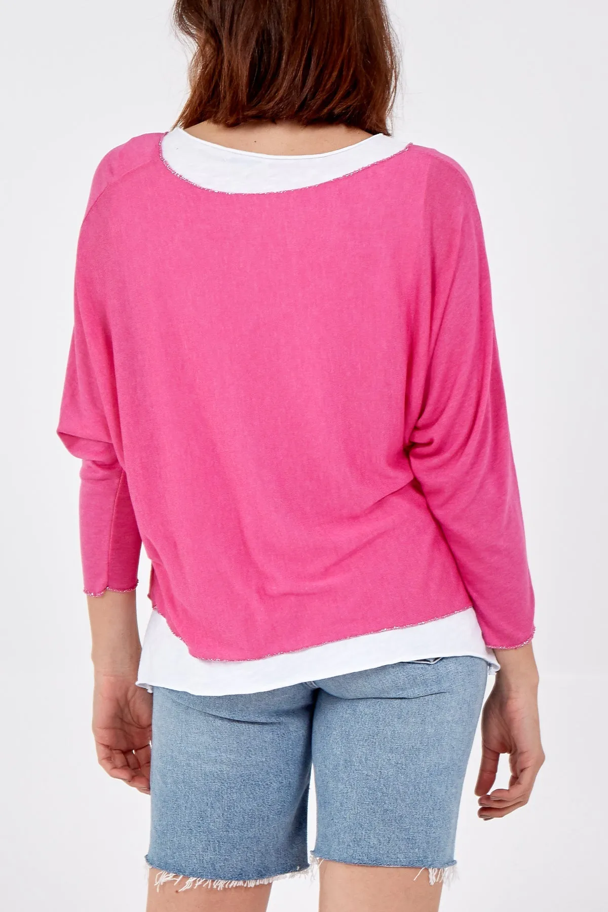 Necklace Double Layer Top