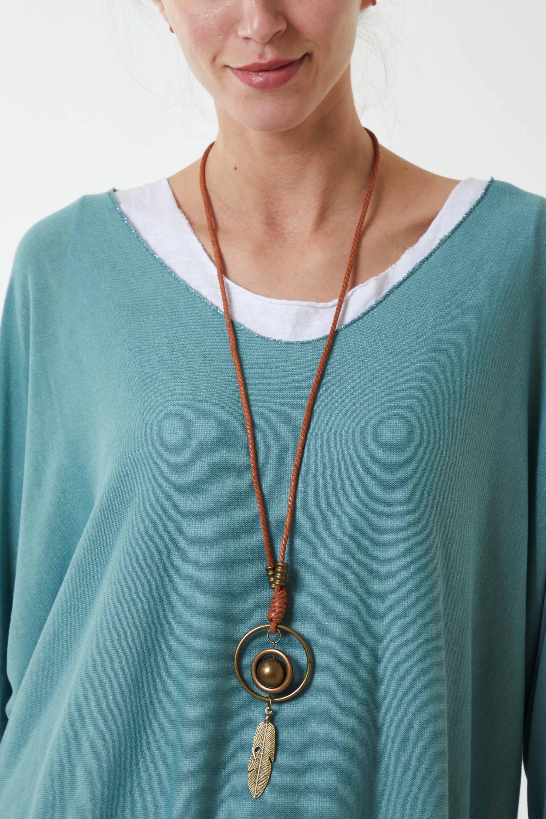 Necklace Double Layer Top