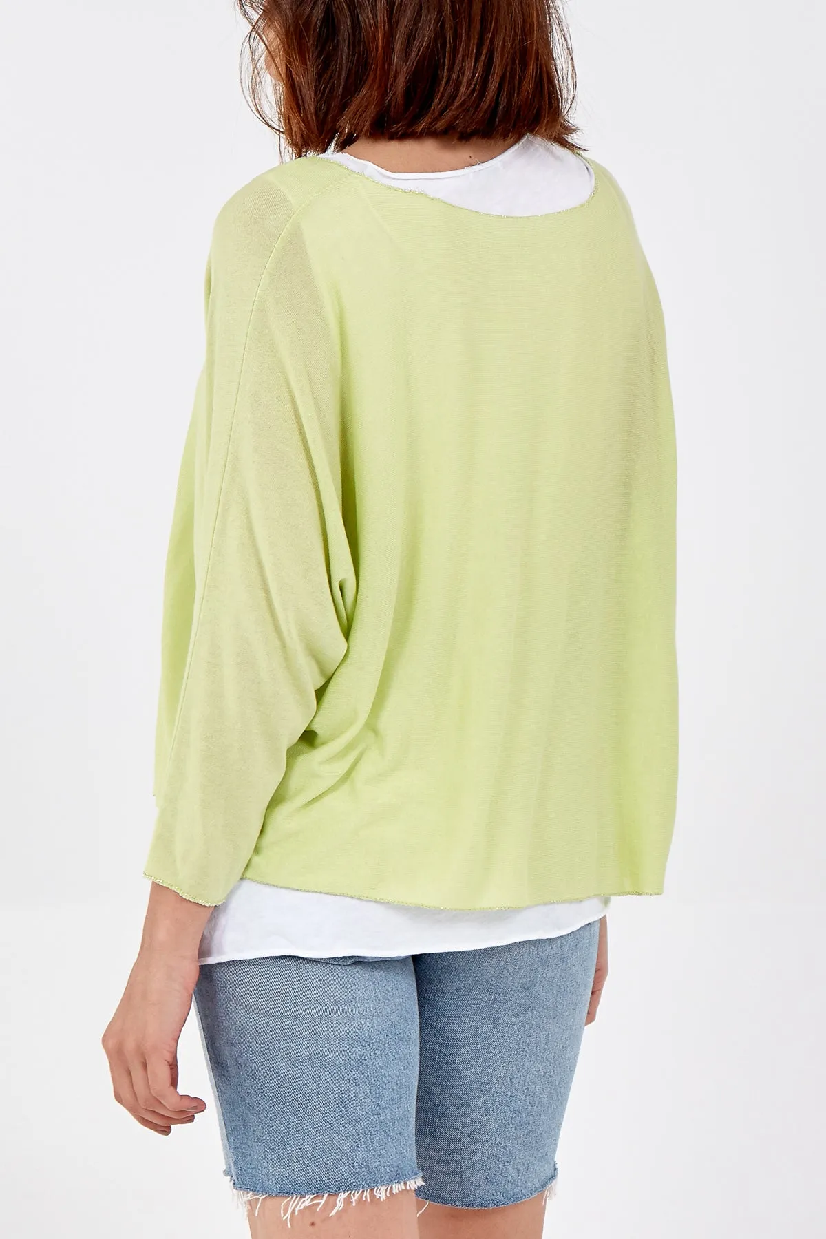 Necklace Double Layer Top