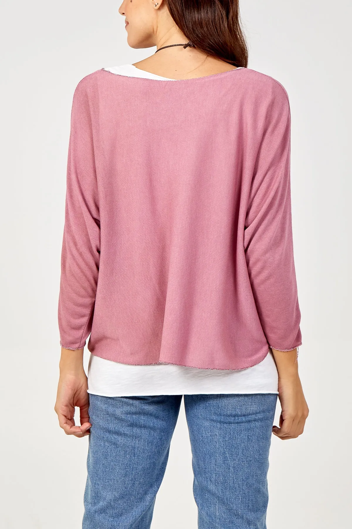 Necklace Double Layer Top