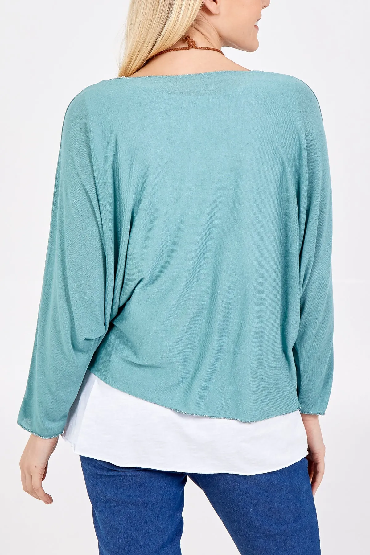 Necklace Double Layer Top
