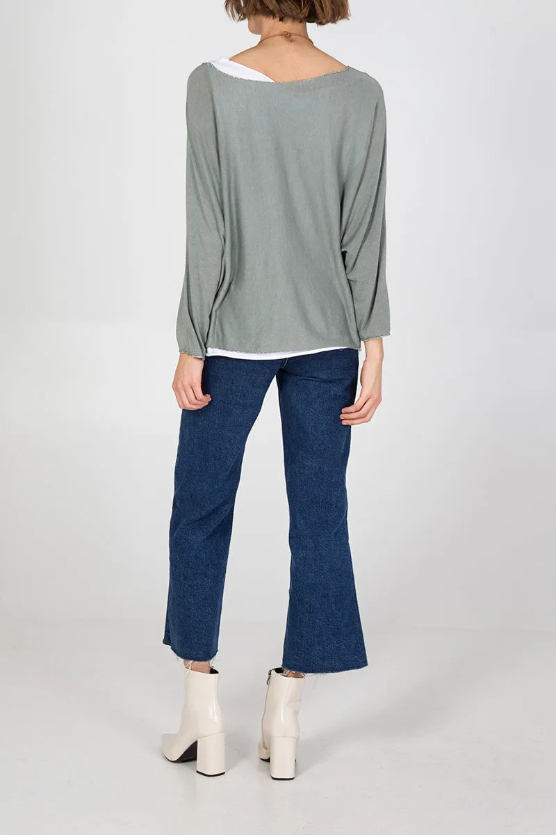 Necklace Double Layer Top