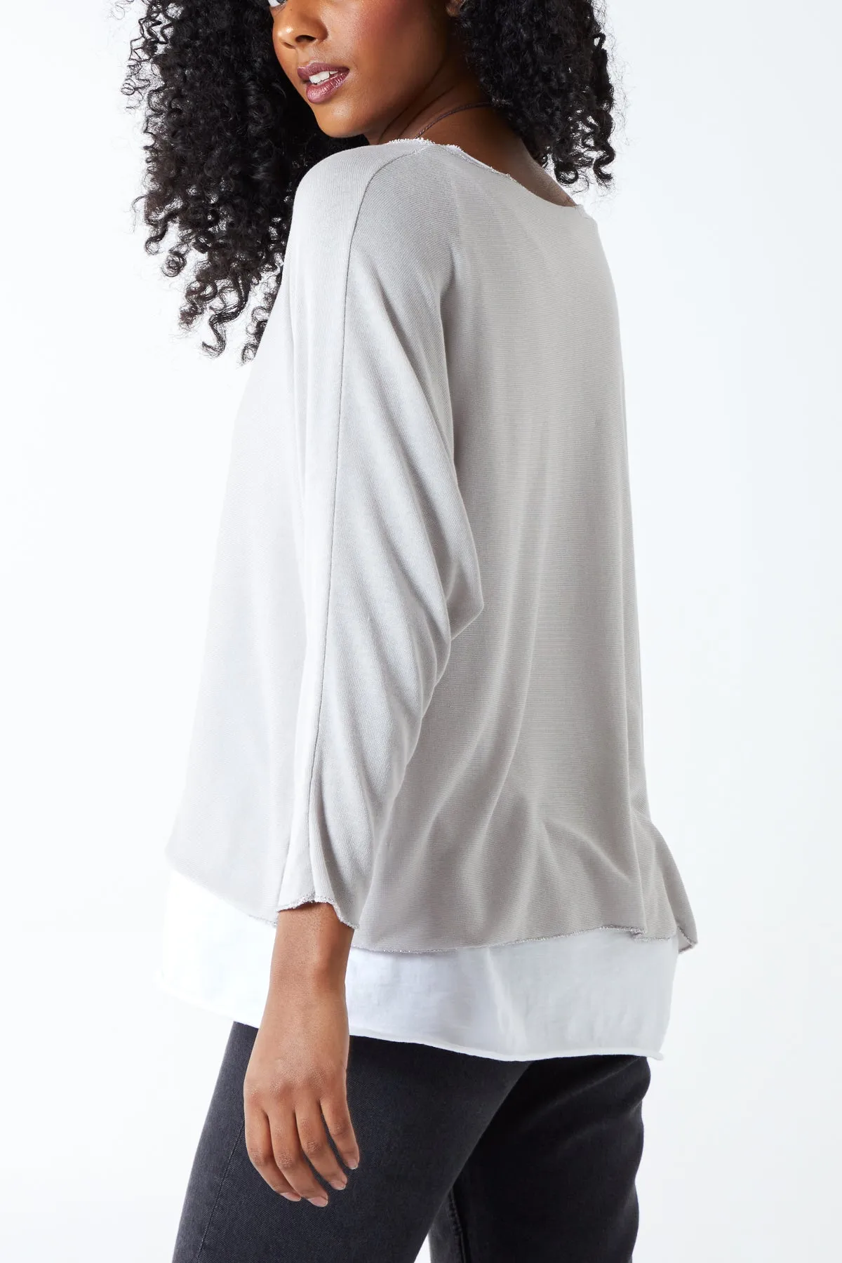 Necklace Double Layer Top