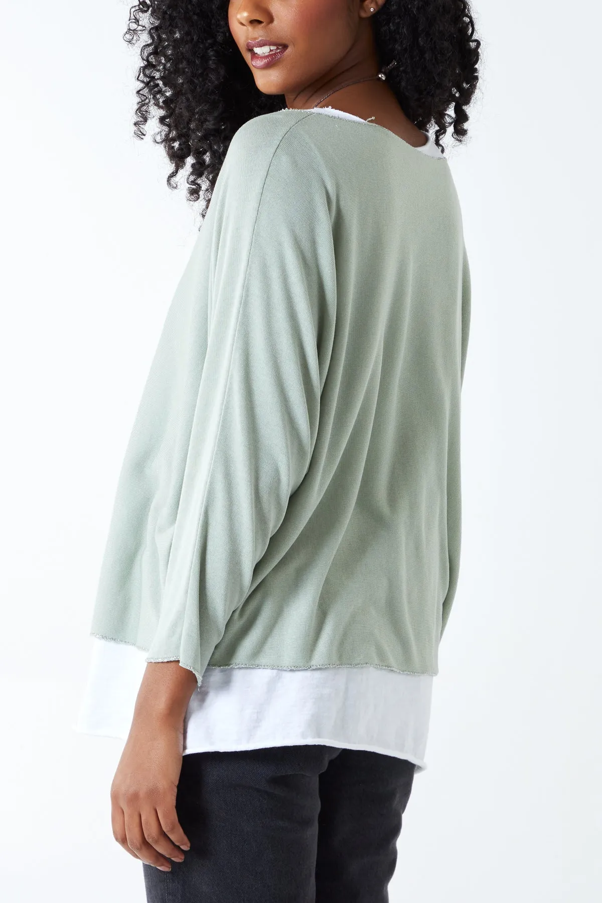 Necklace Double Layer Top