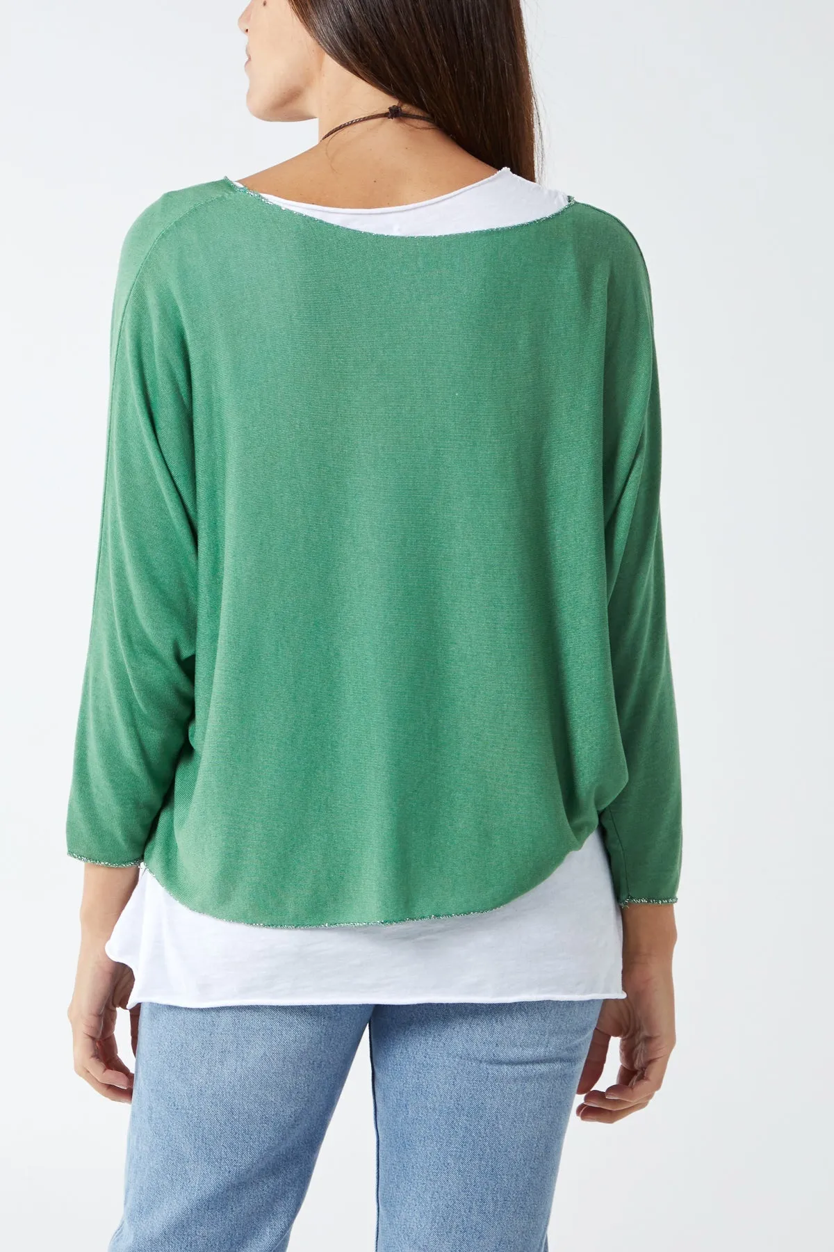 Necklace Double Layer Top