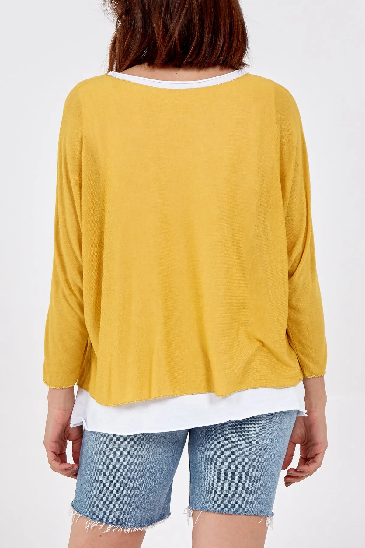 Necklace Double Layer Top