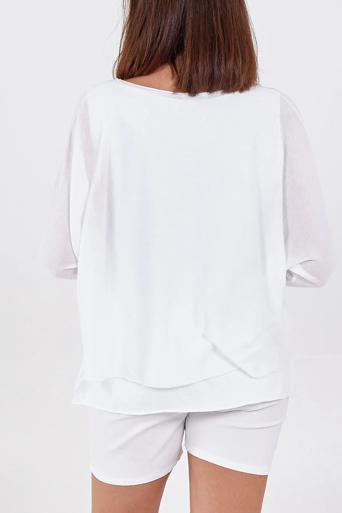 Necklace Double Layer Top