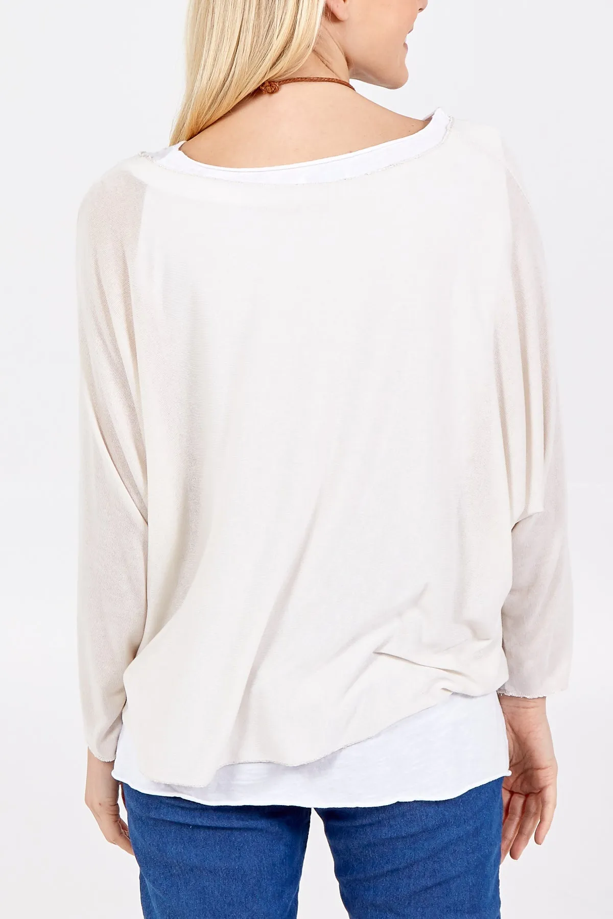 Necklace Double Layer Top