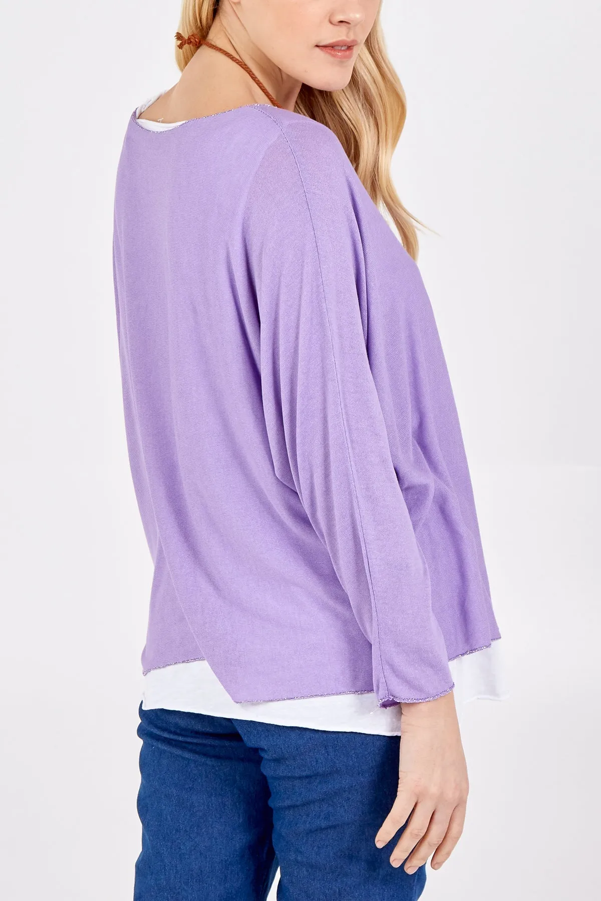 Necklace Double Layer Top