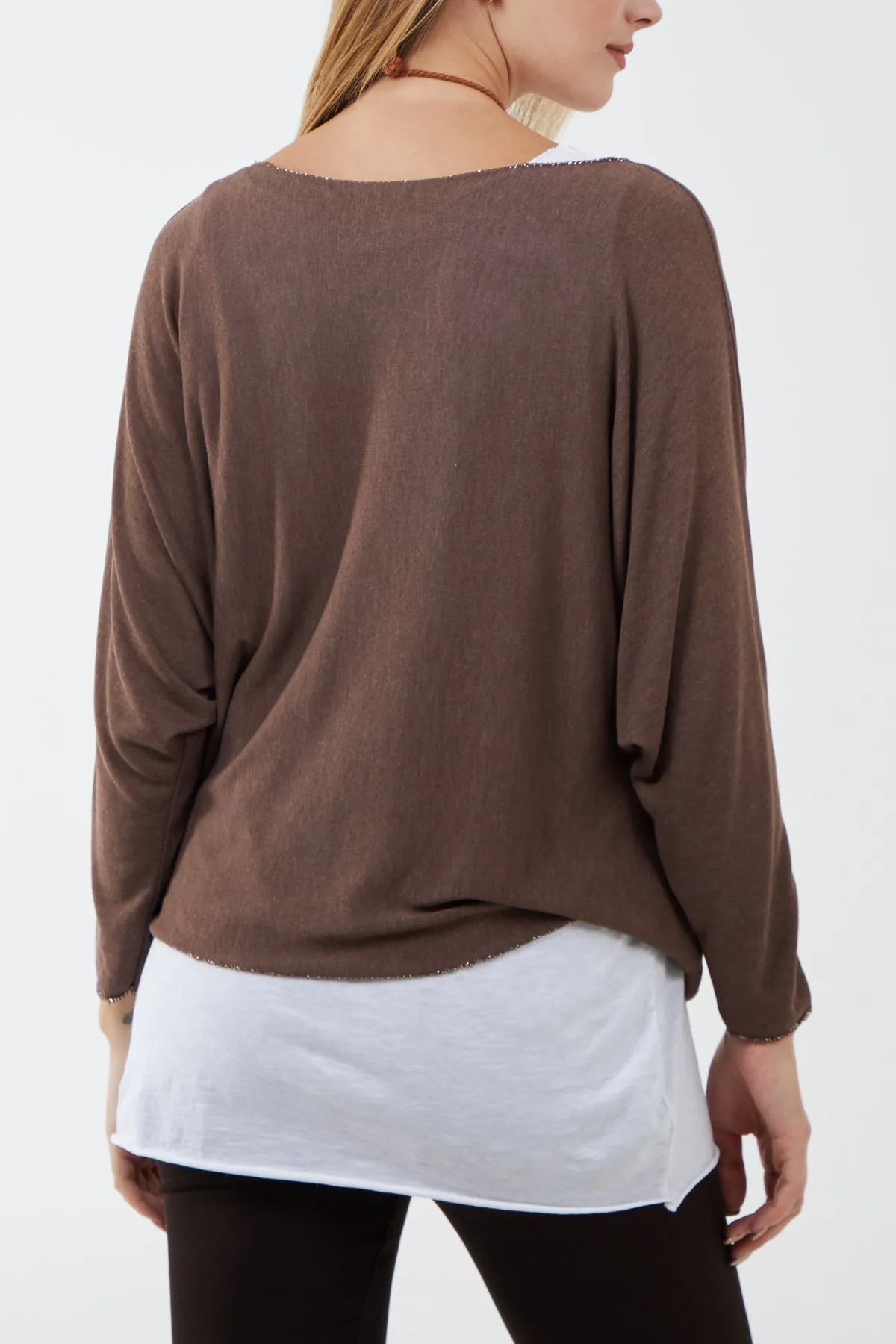 Necklace Double Layer Top