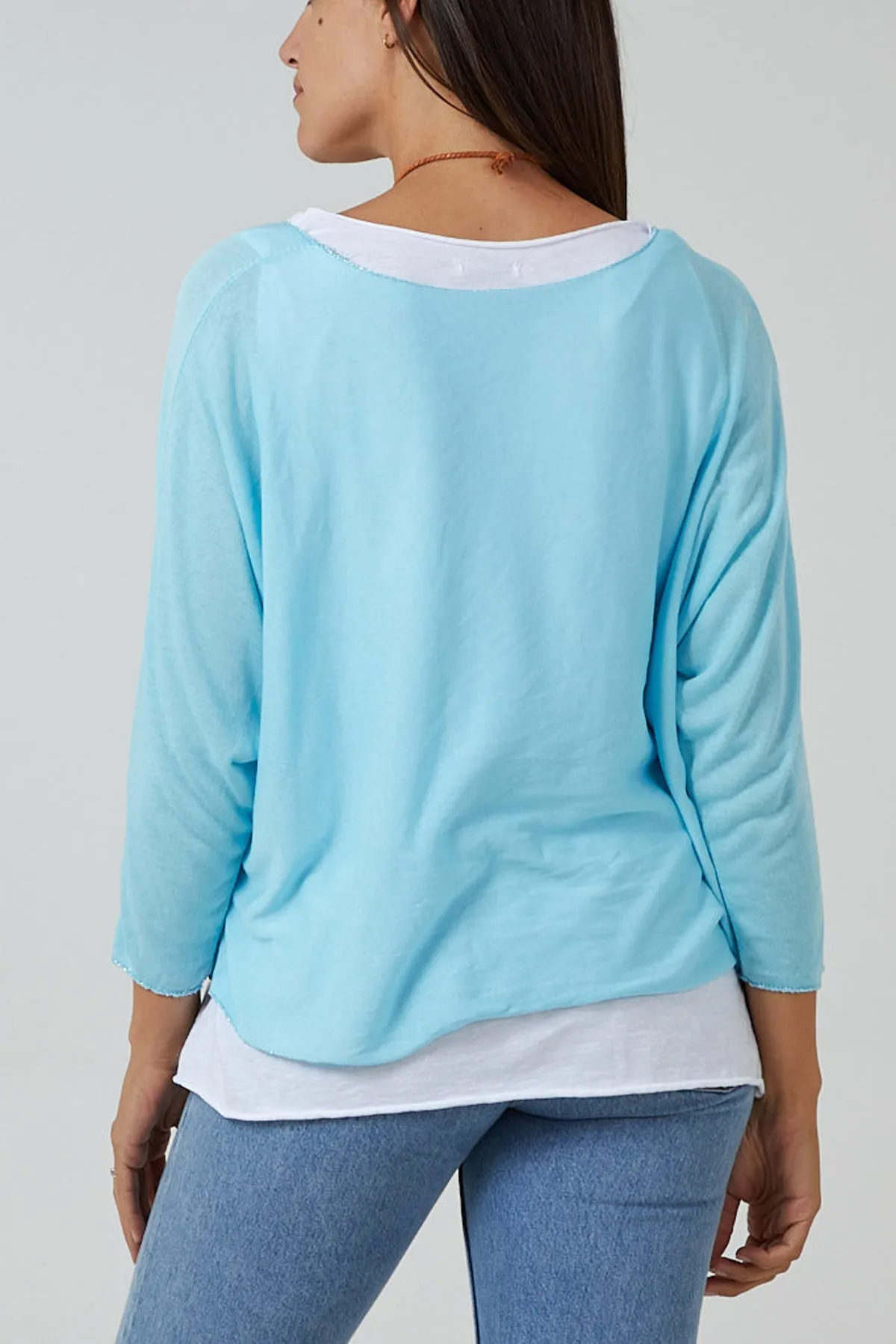 Necklace Double Layer Top