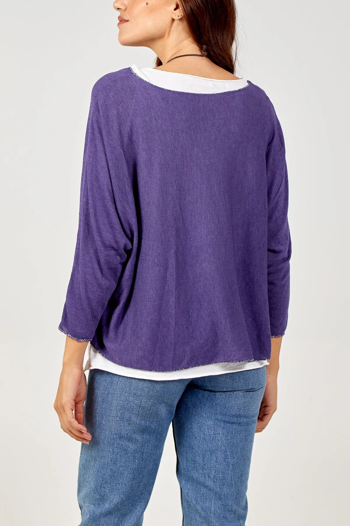 Necklace Double Layer Top