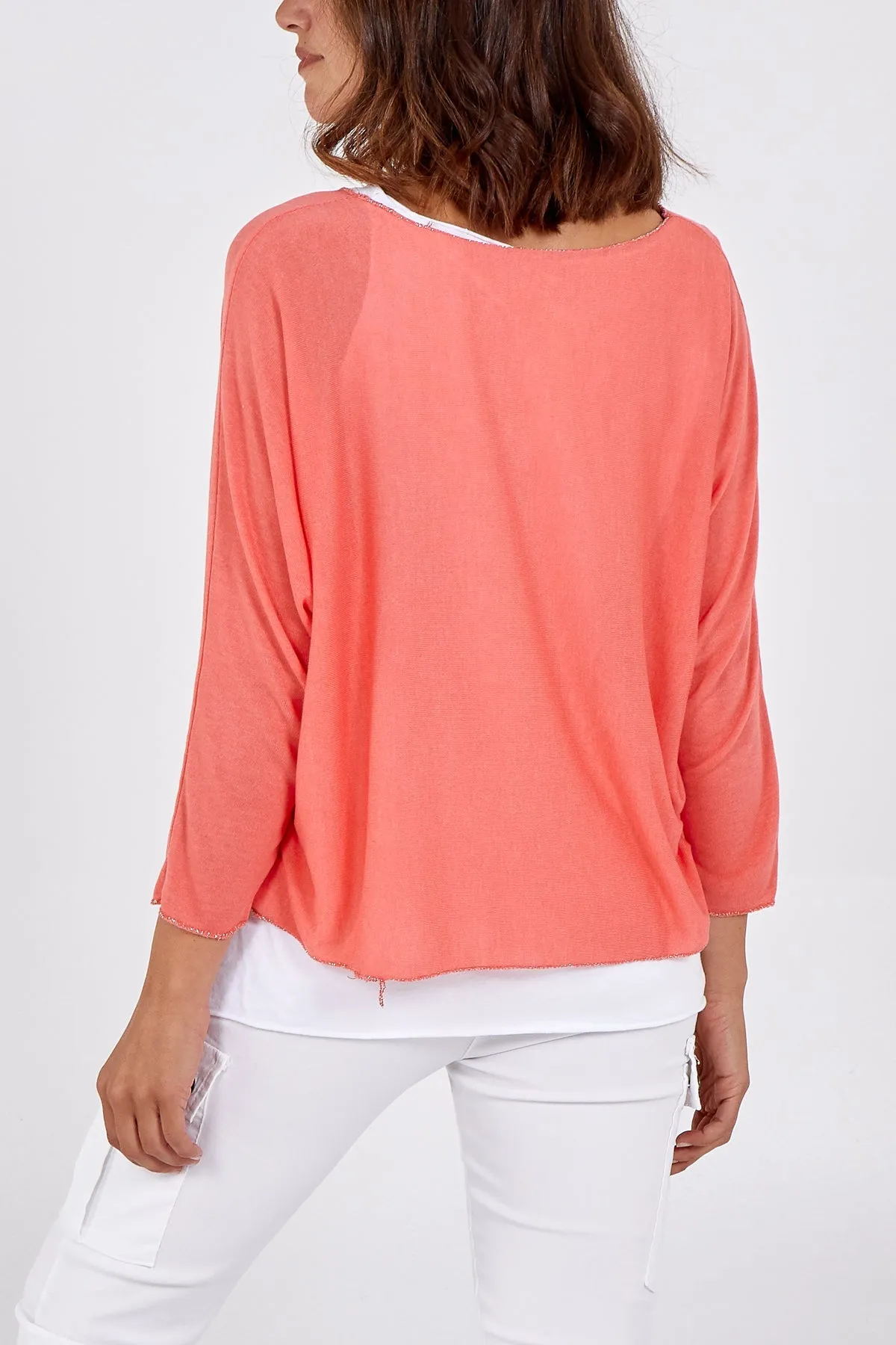Necklace Double Layer Top