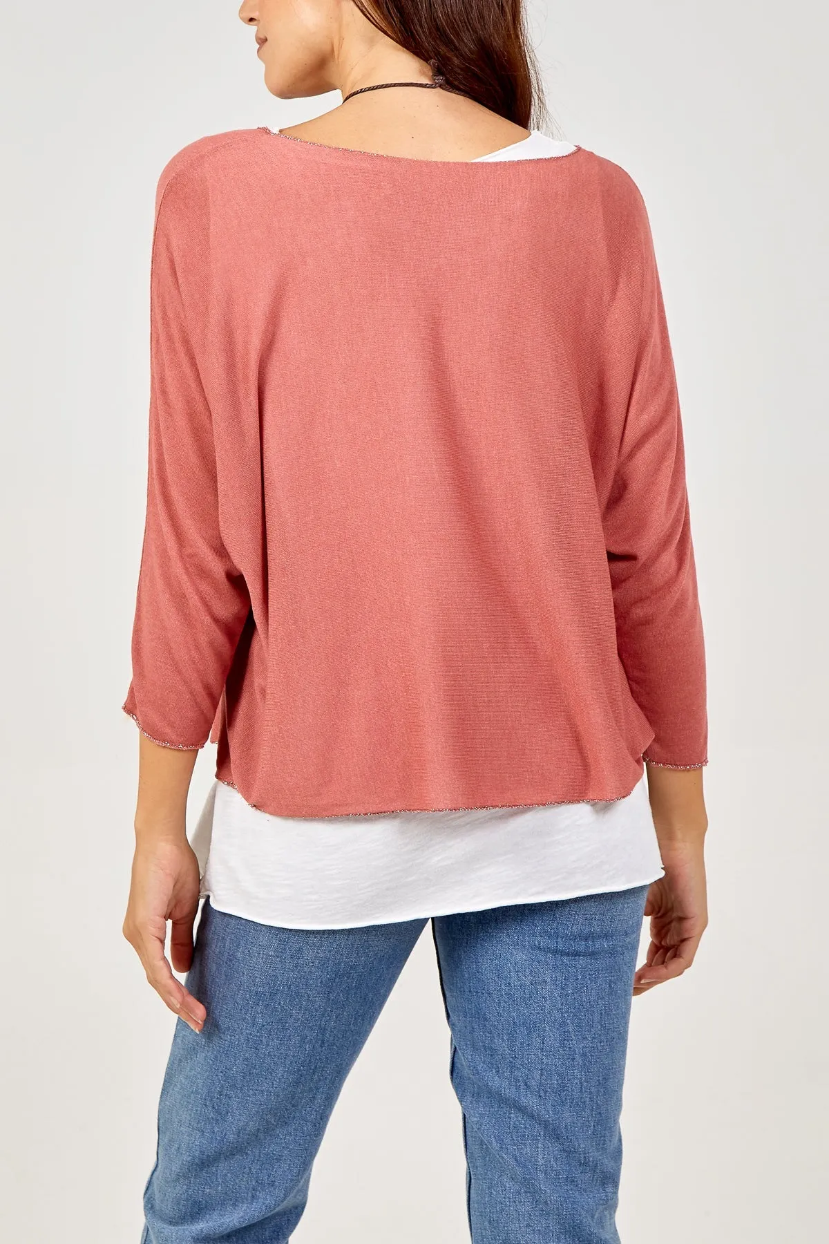 Necklace Double Layer Top