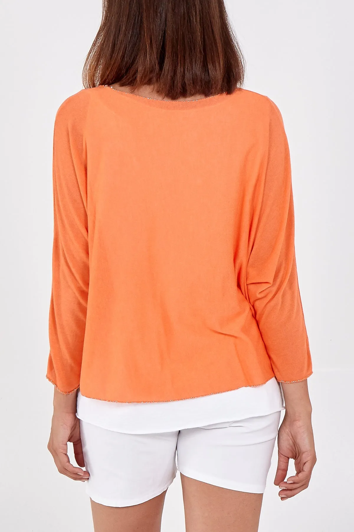 Necklace Double Layer Top