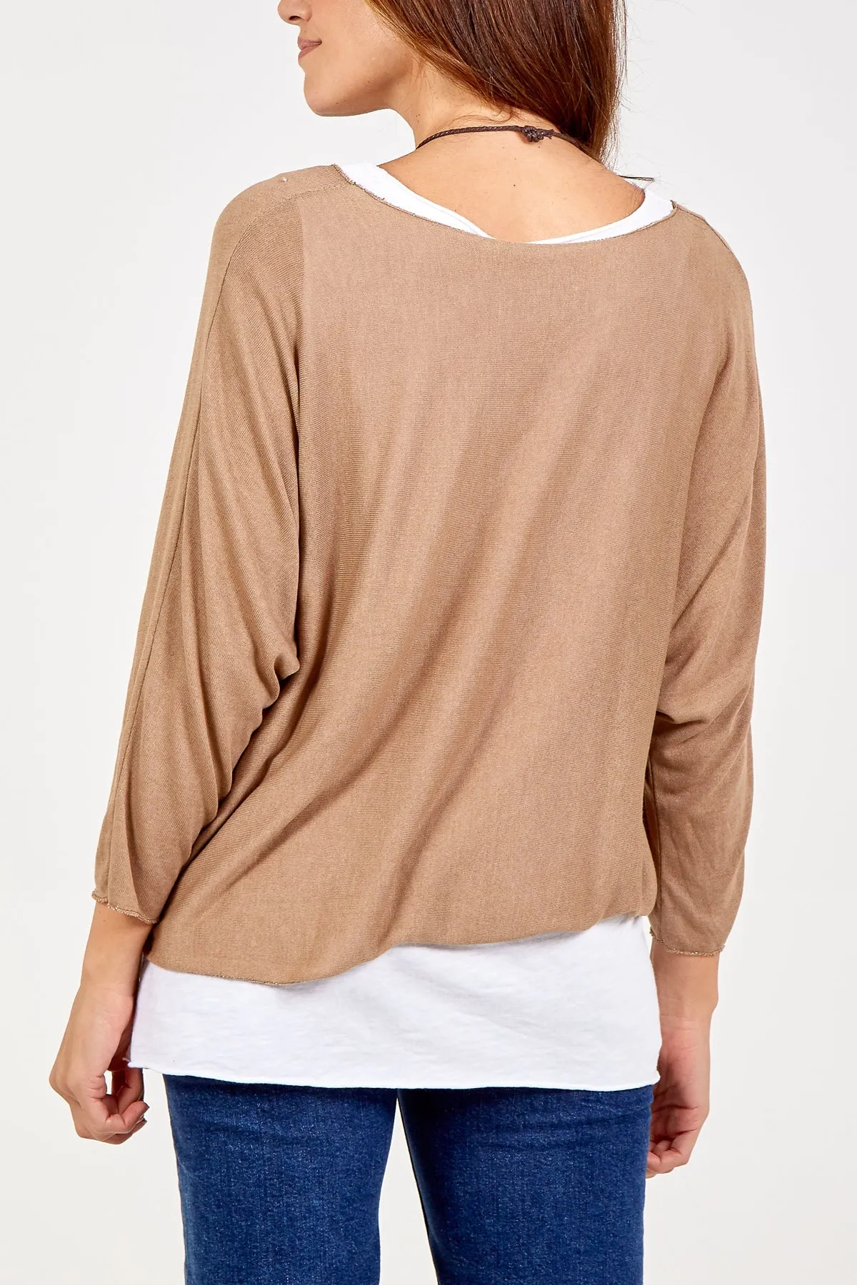 Necklace Double Layer Top
