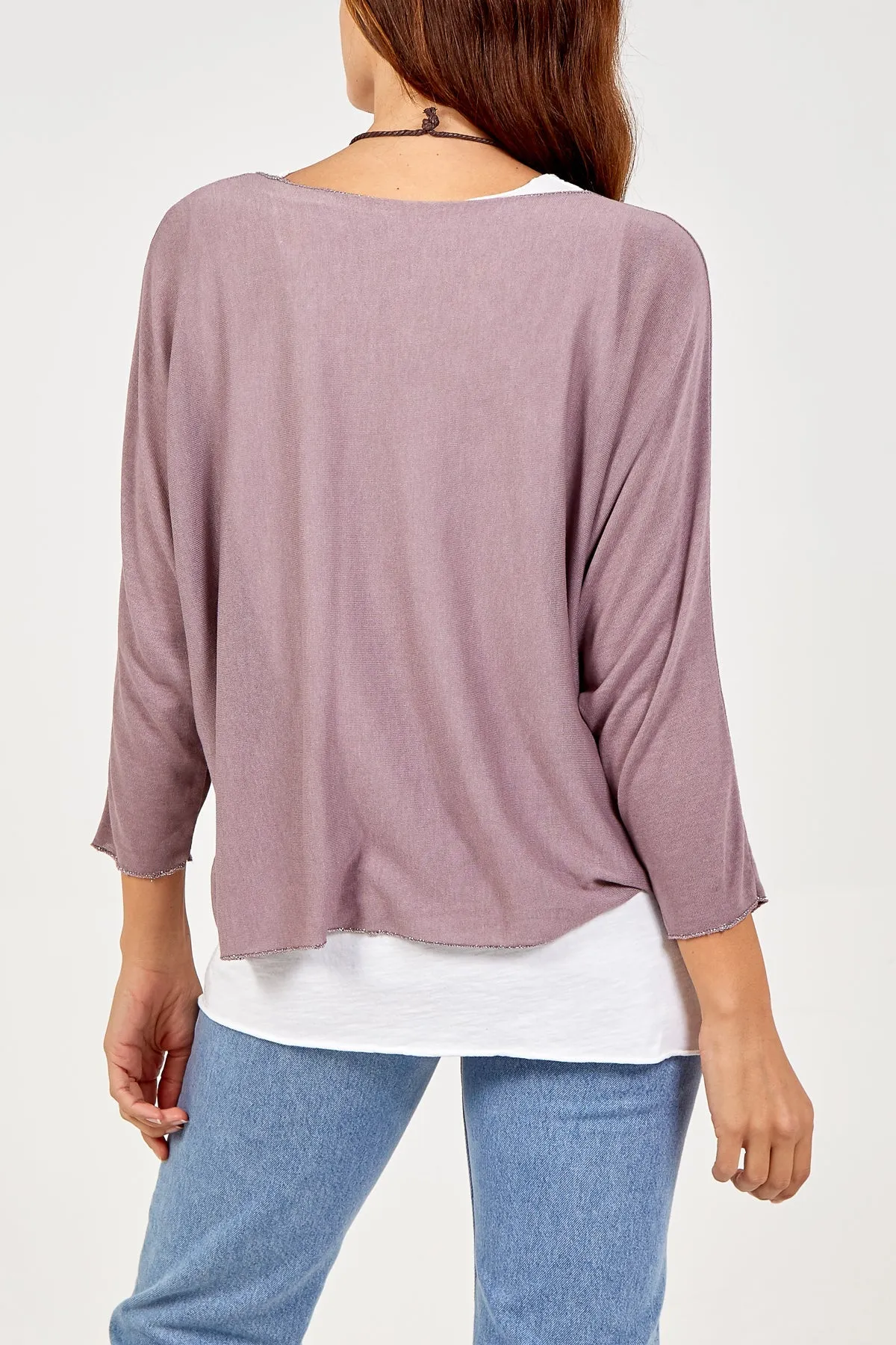 Necklace Double Layer Top