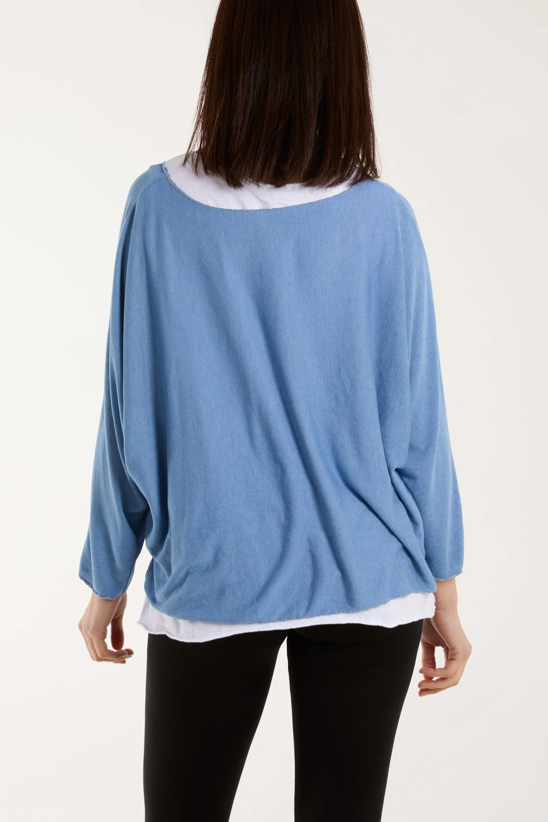 Necklace Double Layer Top