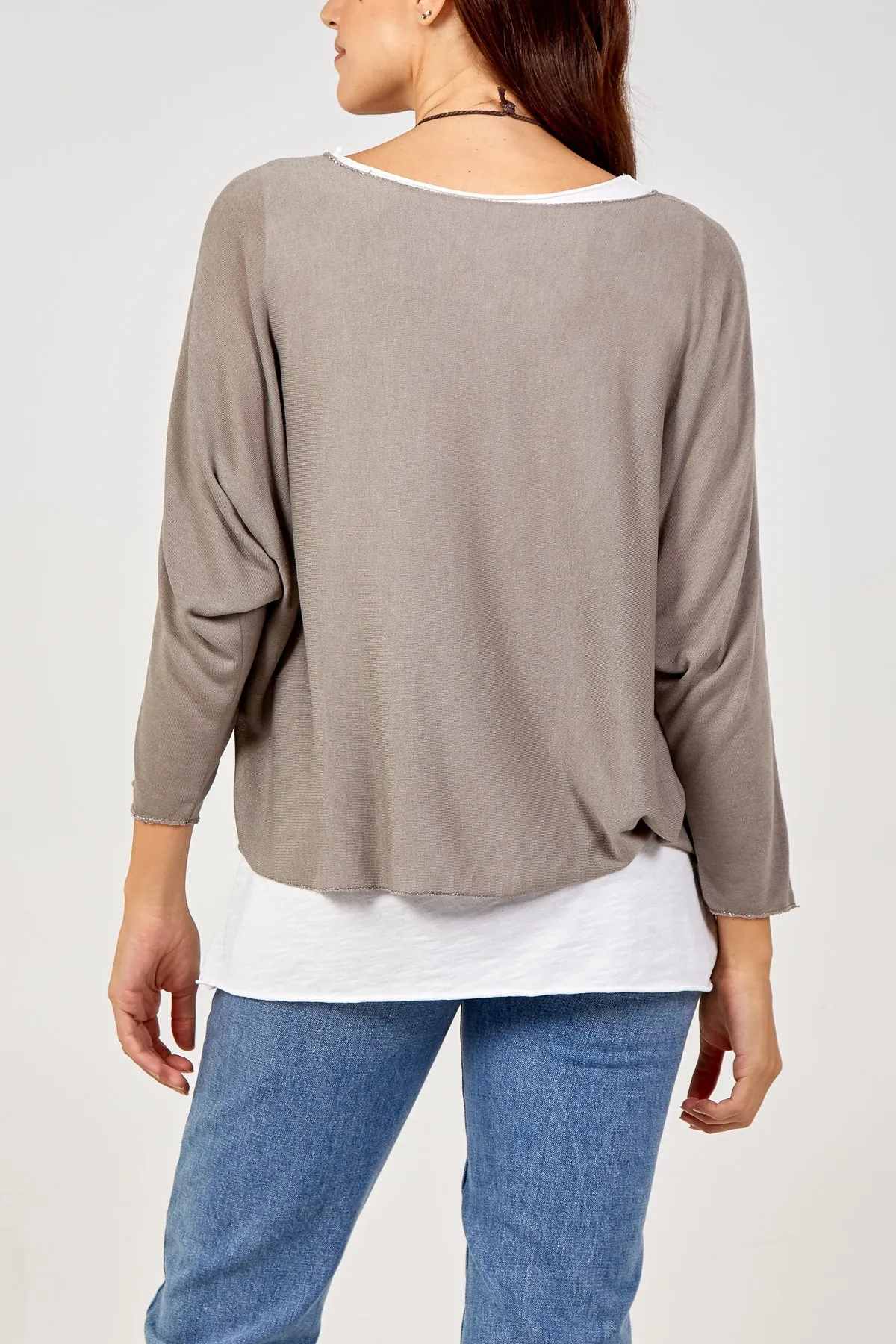 Necklace Double Layer Top