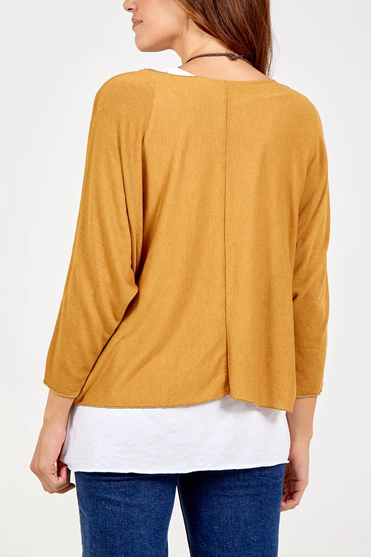 Necklace Double Layer Top