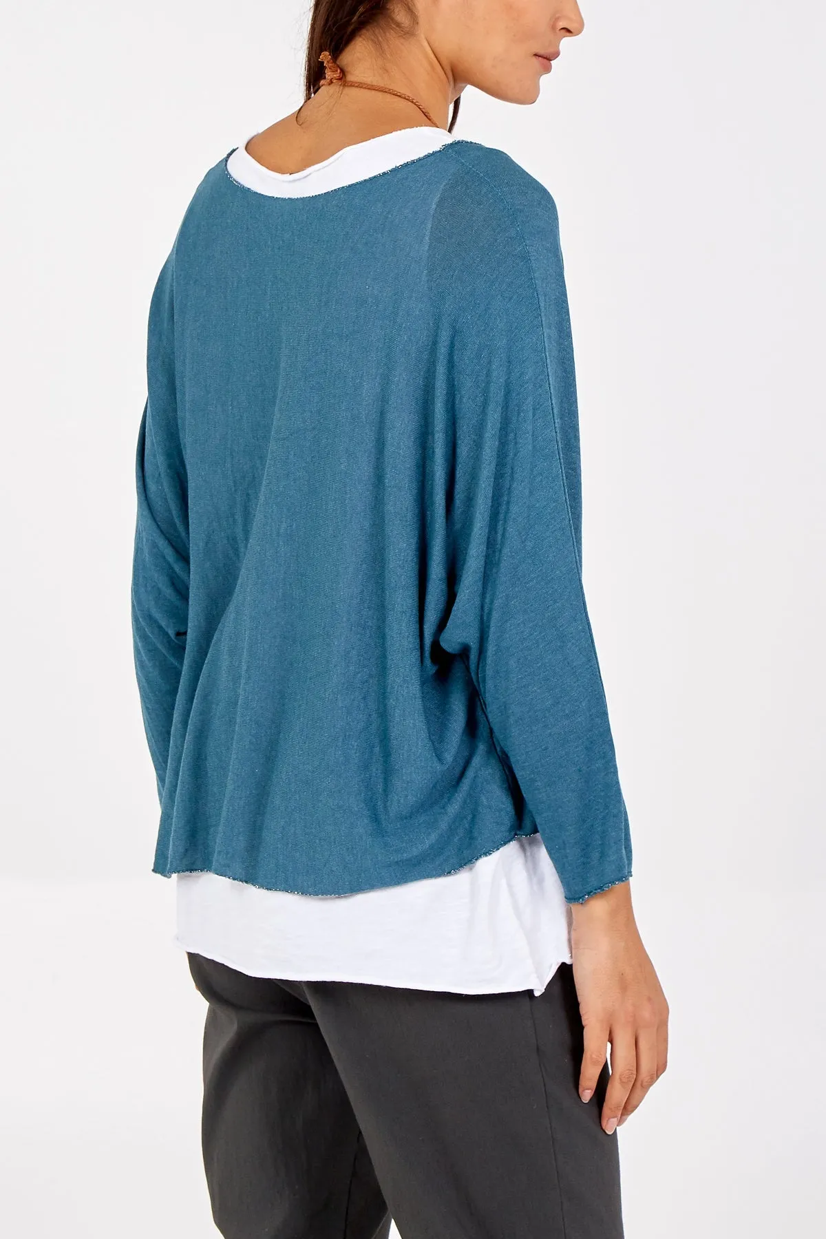 Necklace Double Layer Top
