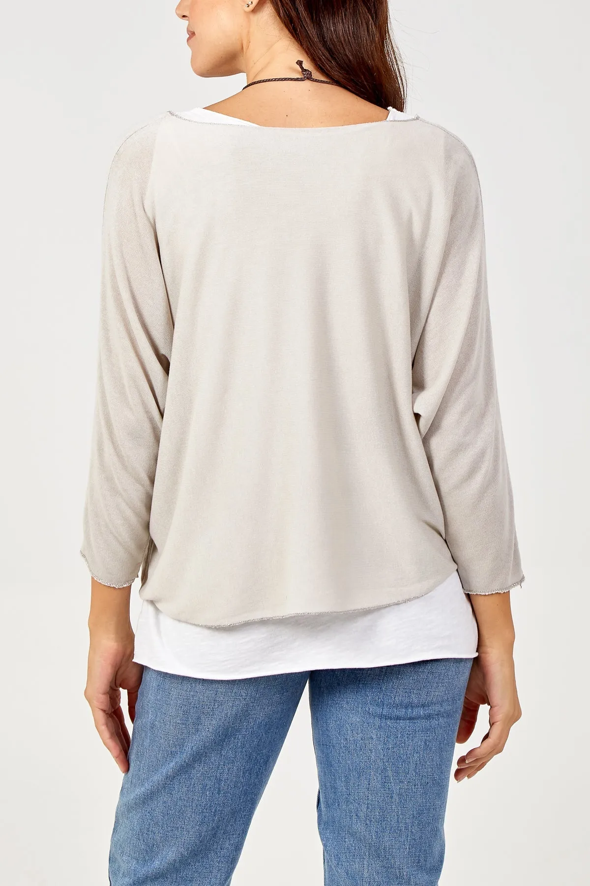 Necklace Double Layer Top