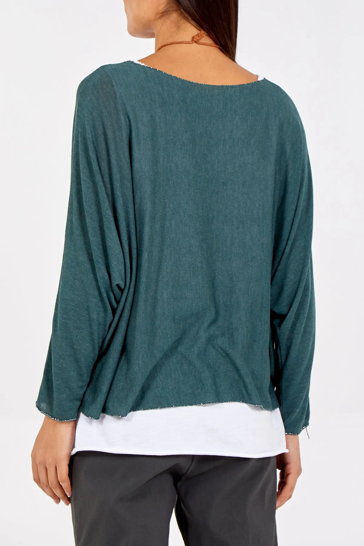 Necklace Double Layer Top