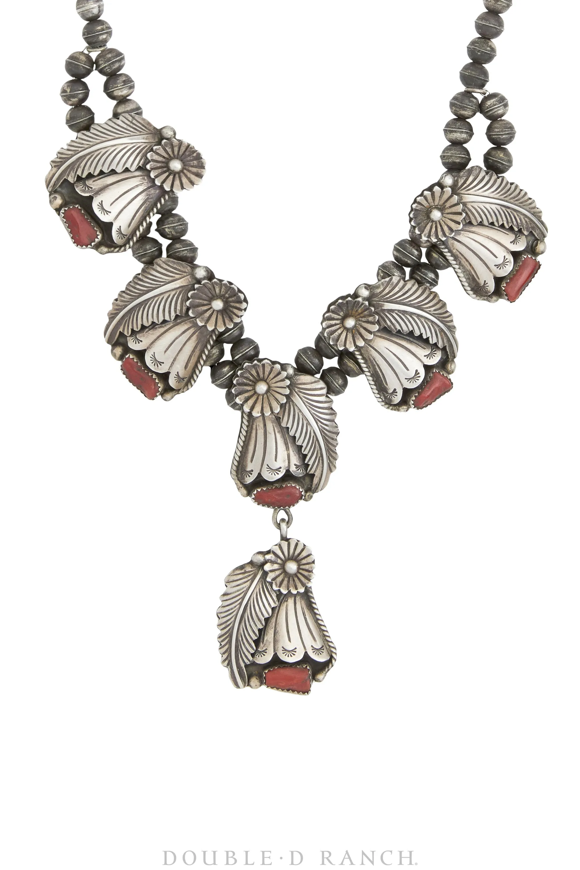 Necklace, Princess, Coral, Hallmark, New Old Stock, 3255
