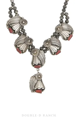 Necklace, Princess, Coral, Hallmark, New Old Stock, 3255