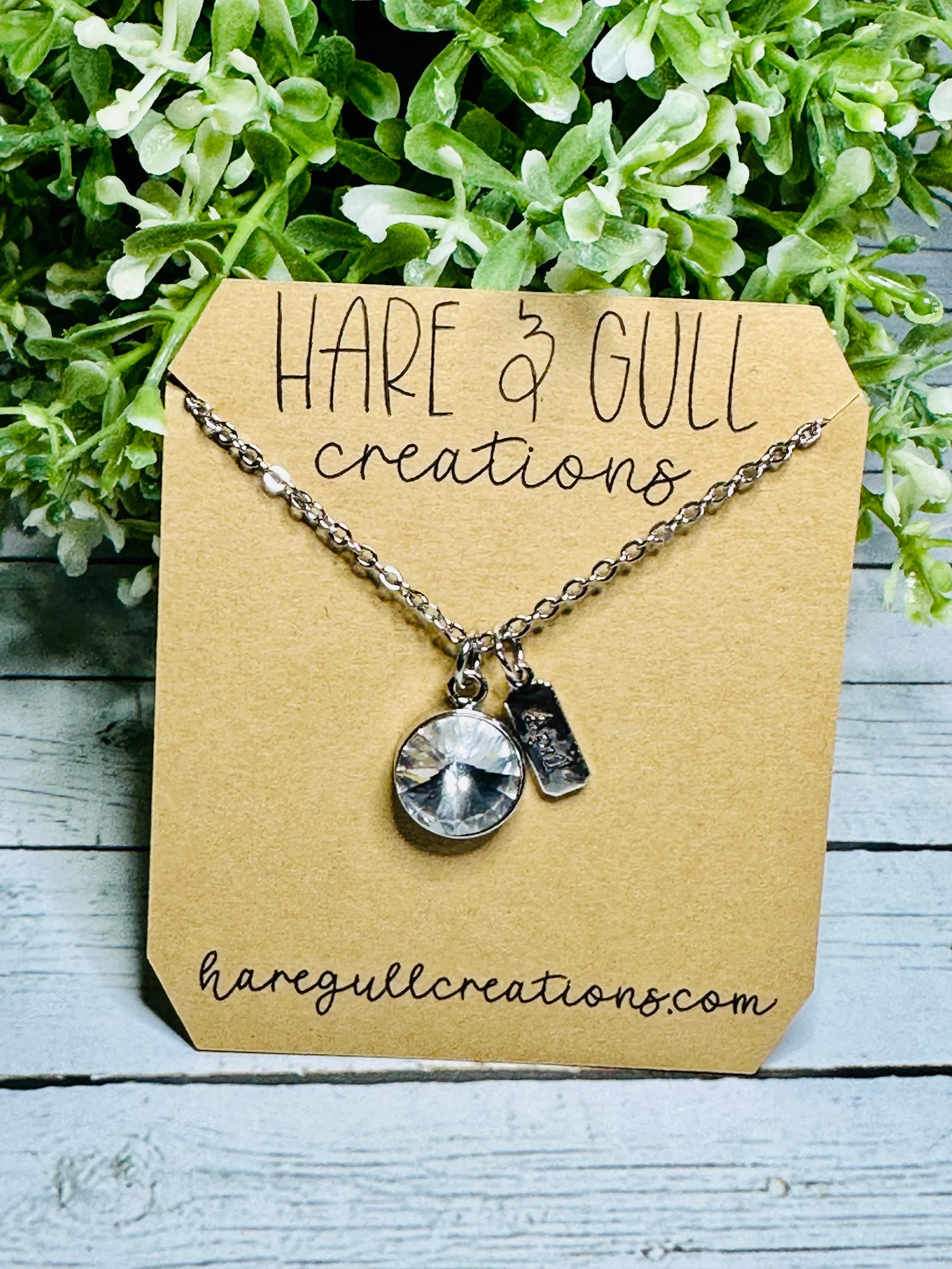 NEW Swarovski Crystal Birthstone Neclaces