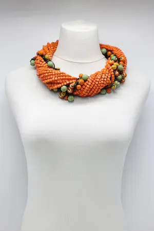 Next Pashmina & Ceramic Beads Necklaces Set