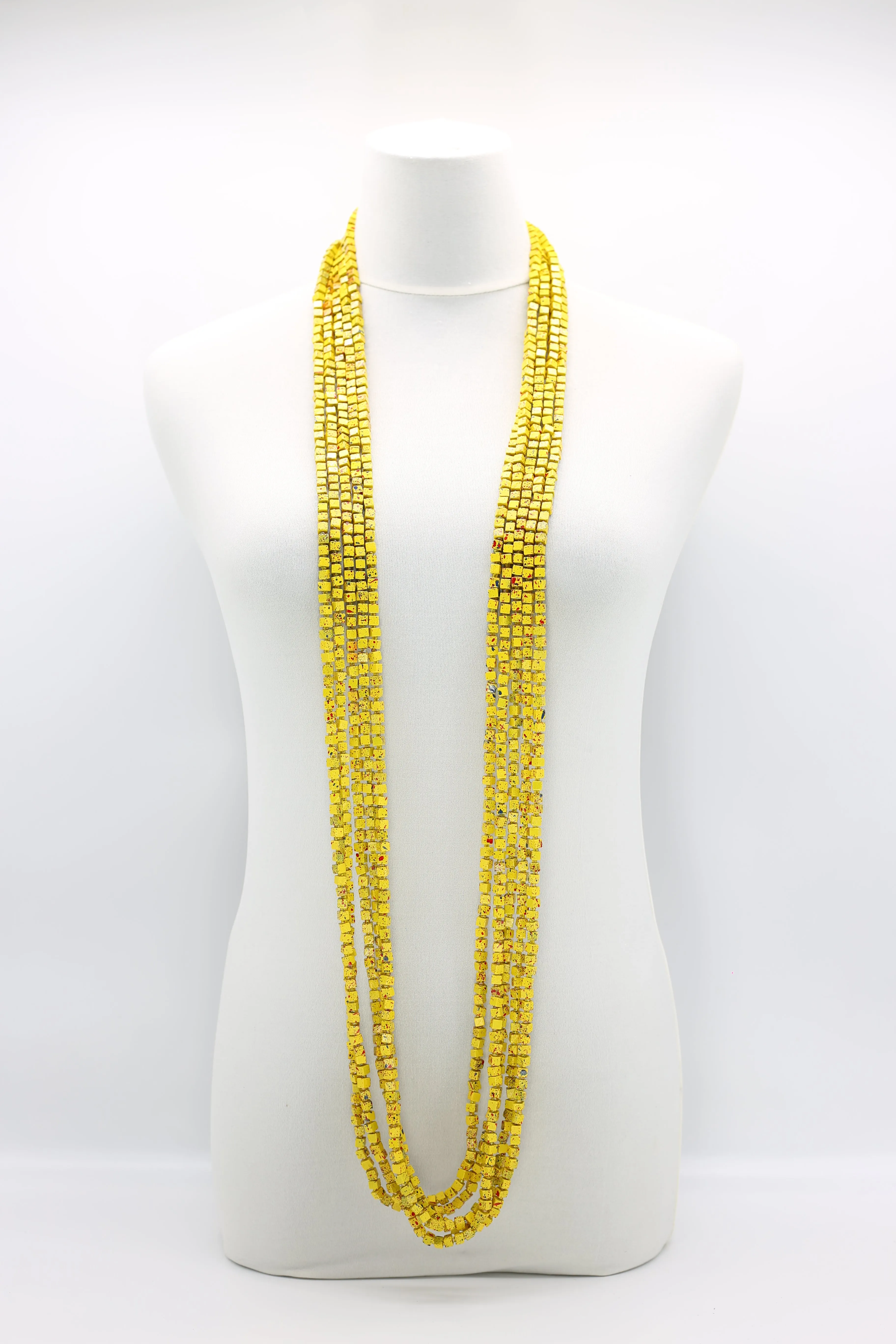 Next Pashmina Necklaces - Hand painted Graffiti - 5-strand