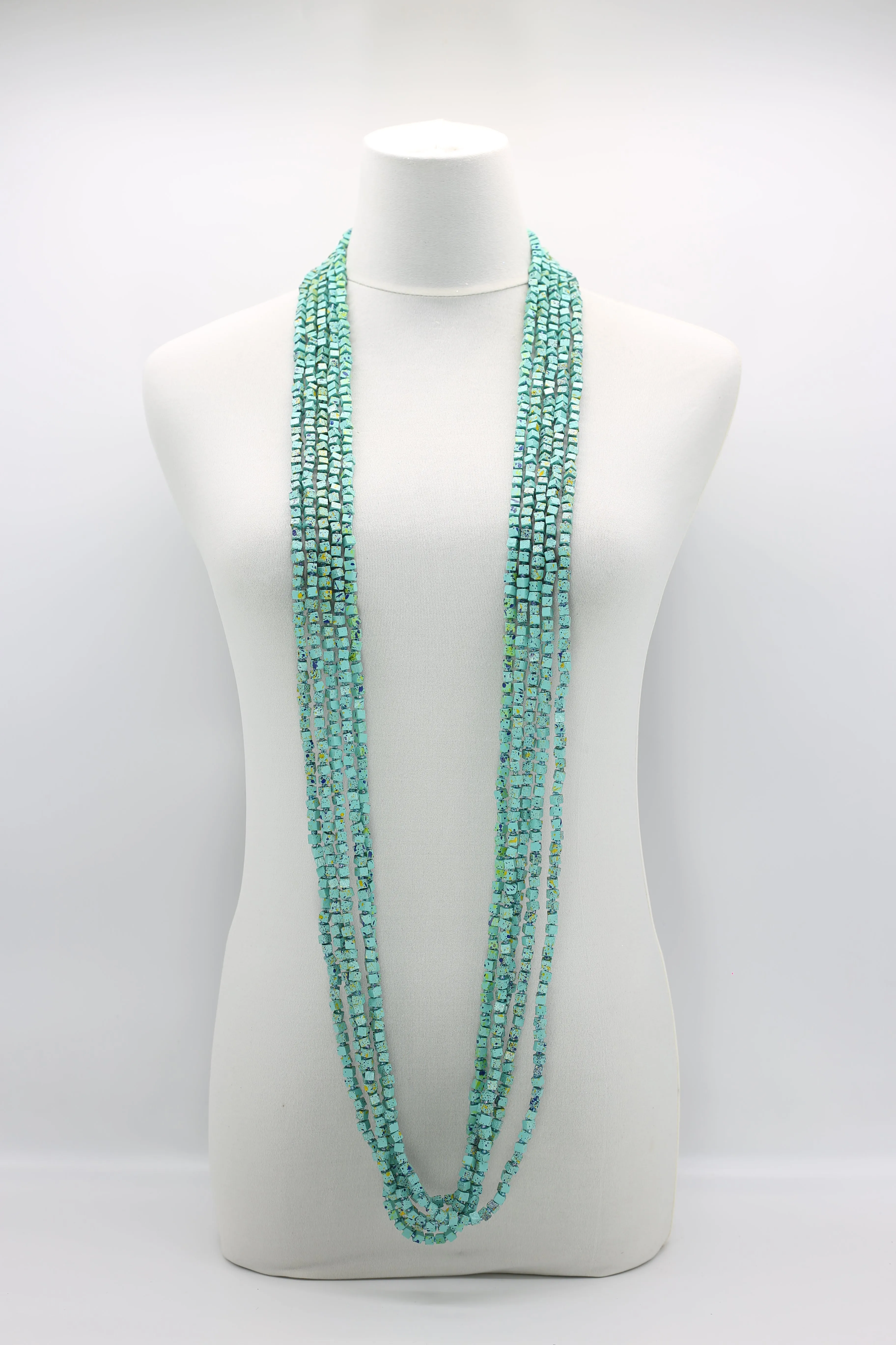 Next Pashmina Necklaces - Hand painted Graffiti - 5-strand