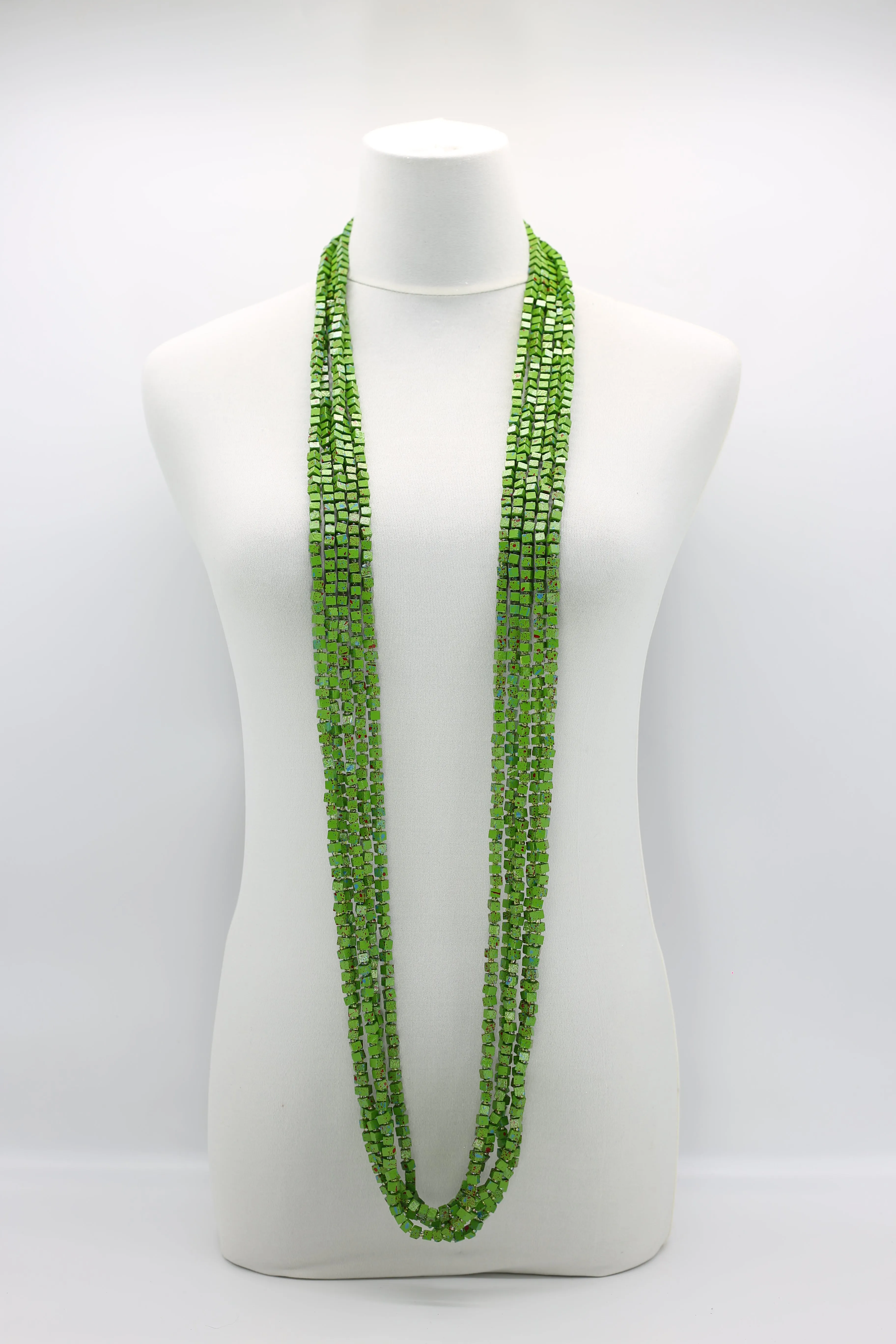 Next Pashmina Necklaces - Hand painted Graffiti - 5-strand