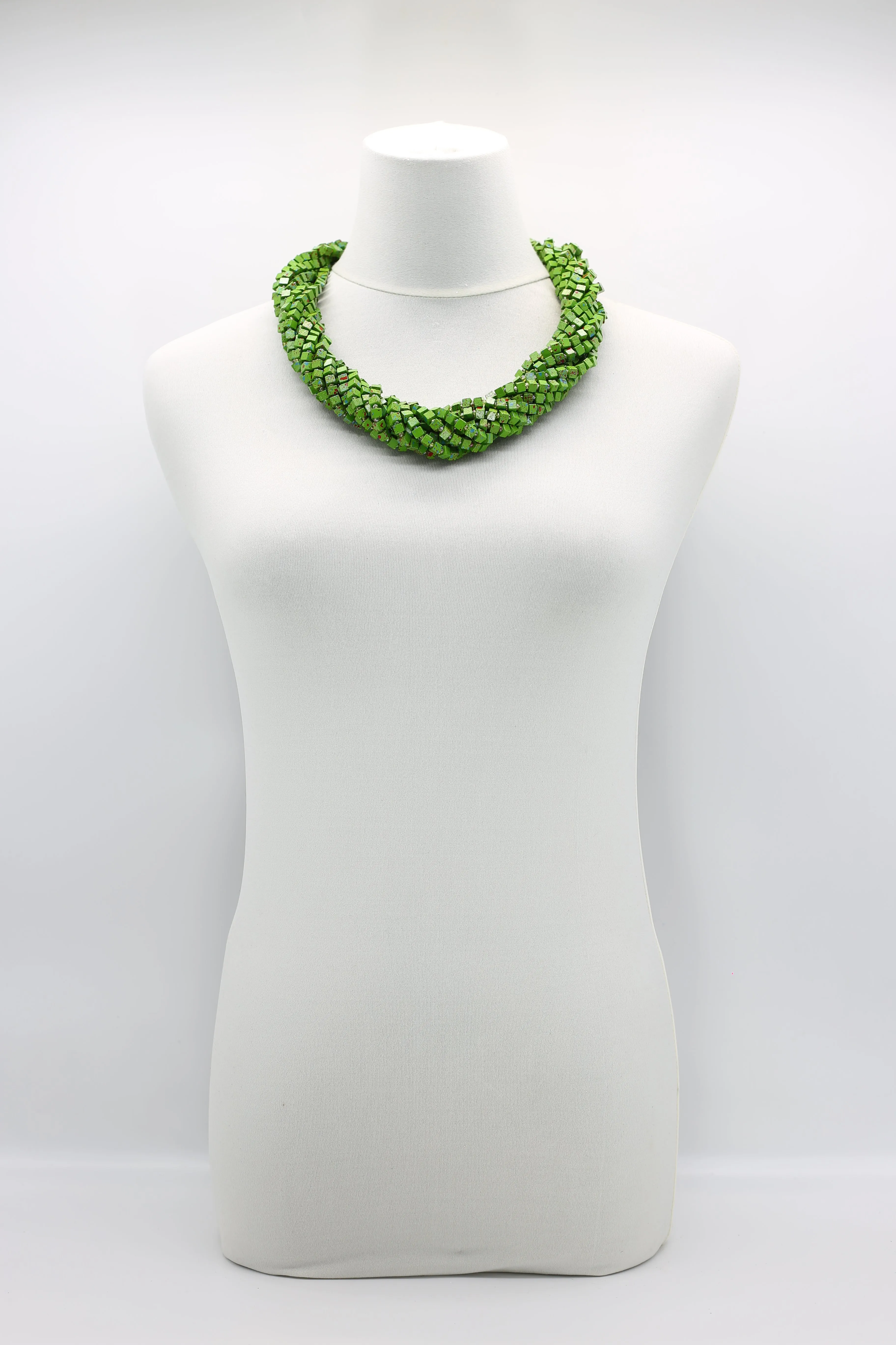 Next Pashmina Necklaces - Hand painted Graffiti - 5-strand