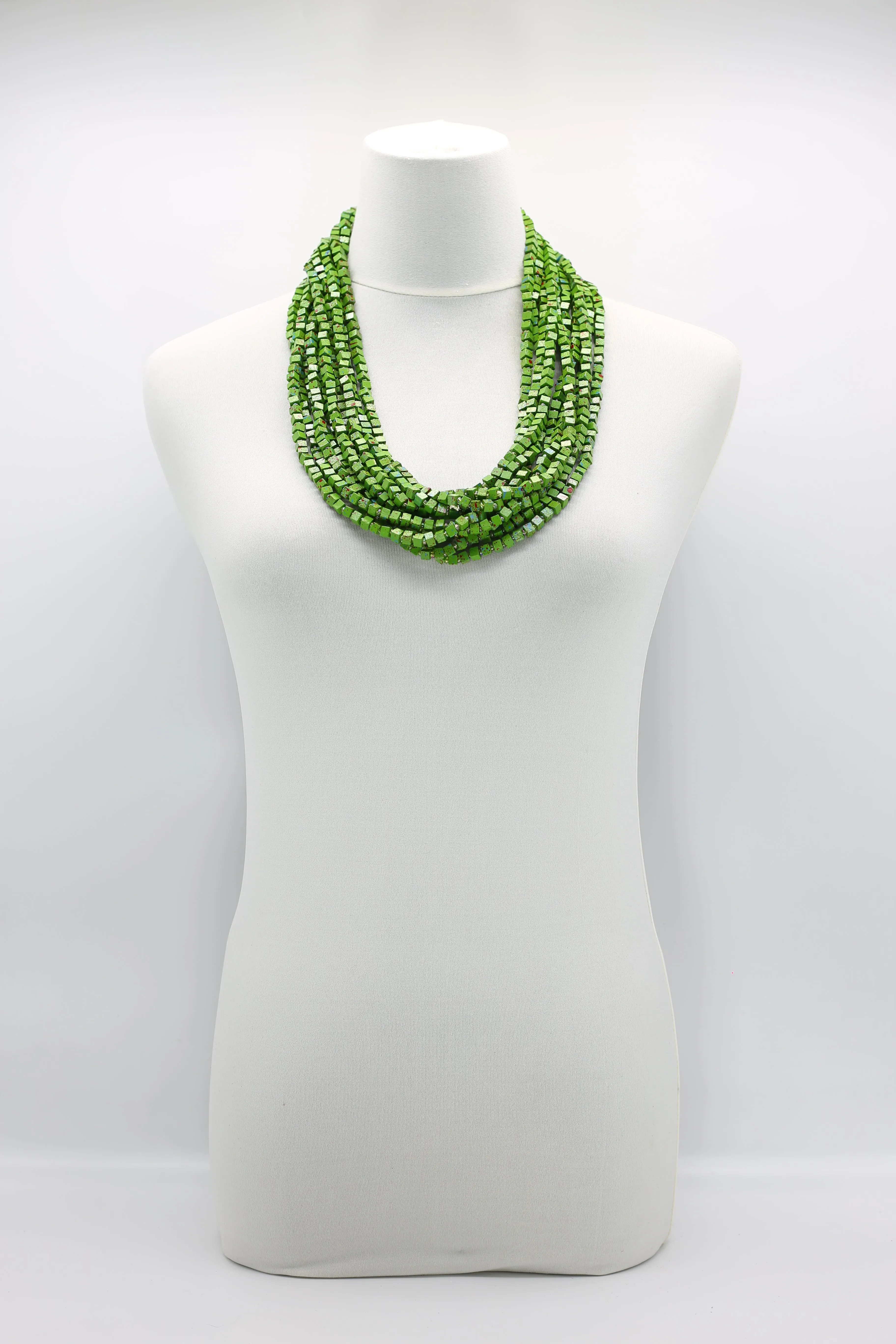 Next Pashmina Necklaces - Hand painted Graffiti - 5-strand