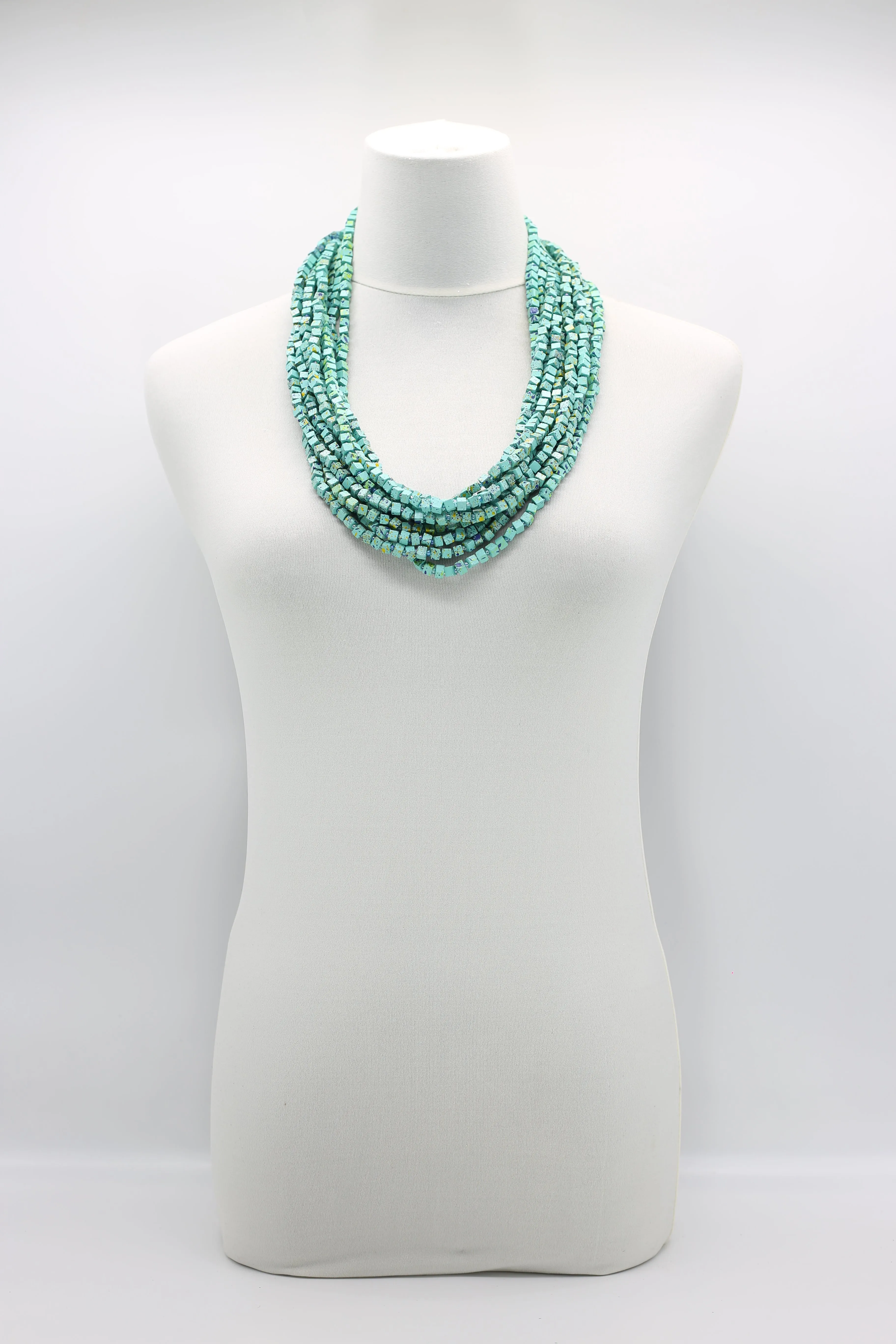 Next Pashmina Necklaces - Hand painted Graffiti - 5-strand