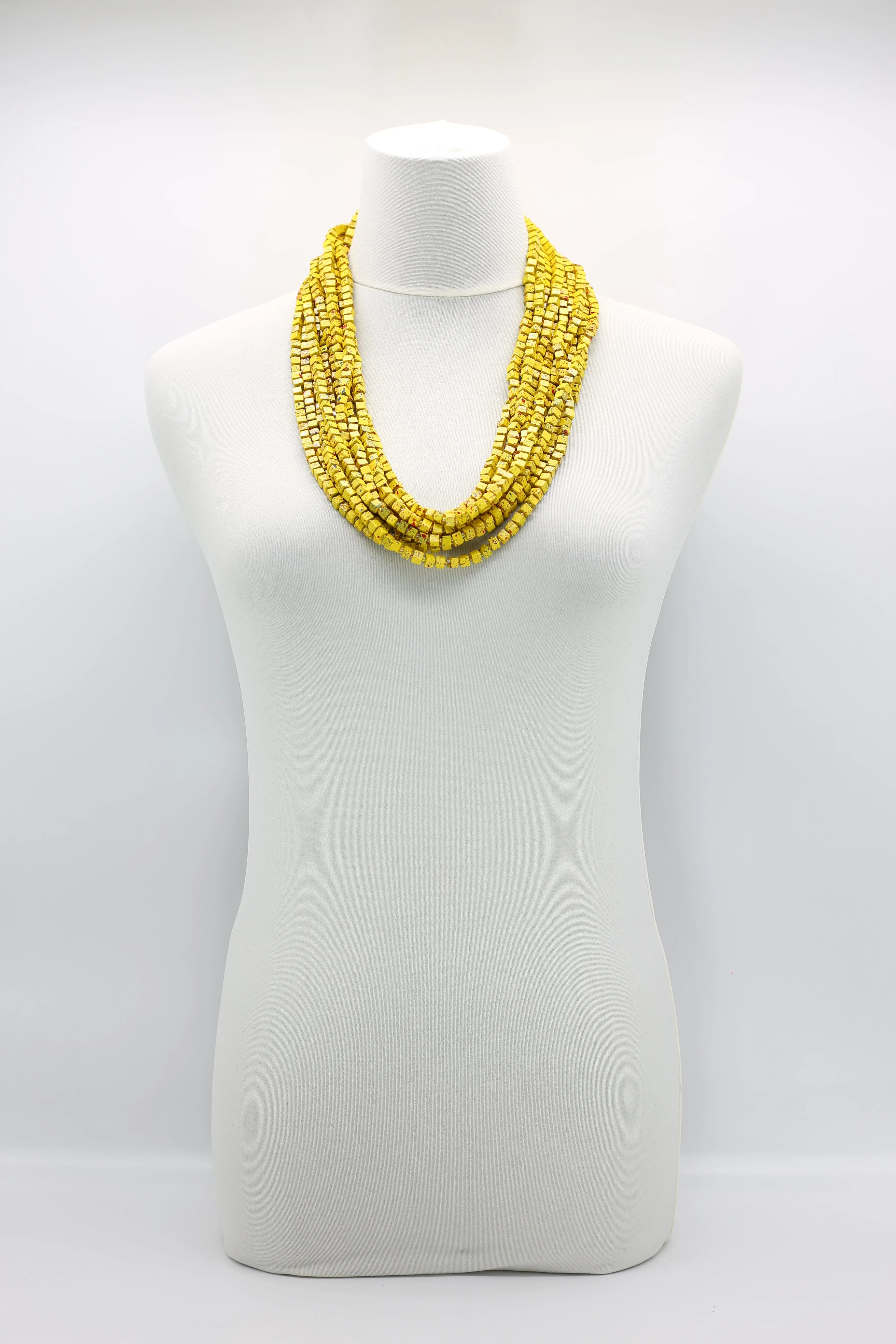 Next Pashmina Necklaces - Hand painted Graffiti - 5-strand