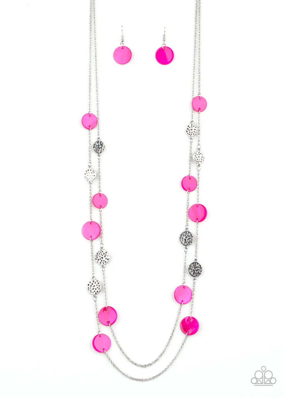 Ocean Soul Pink Paparazzi Necklace