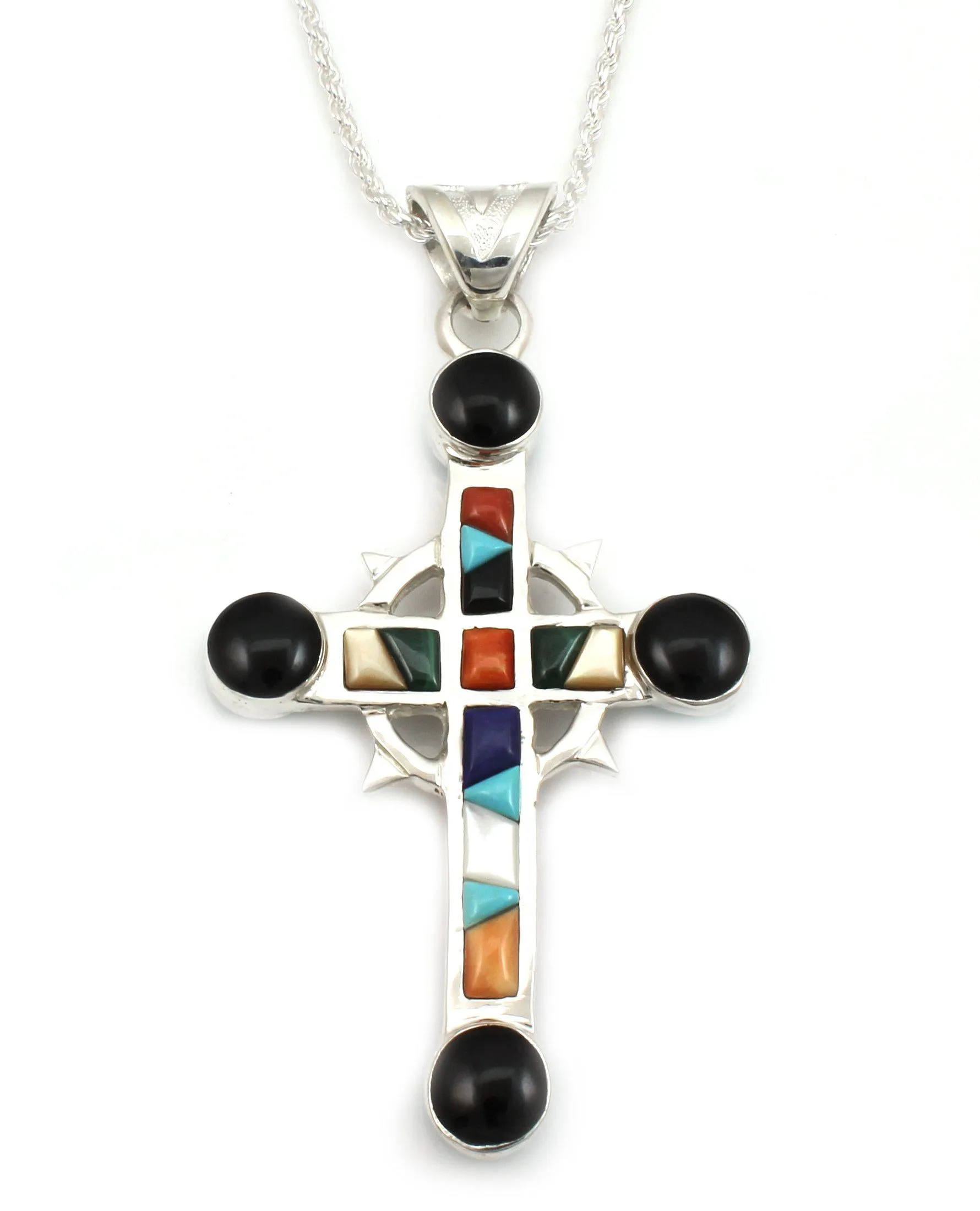 Old Wooden Holy Cross Pendant