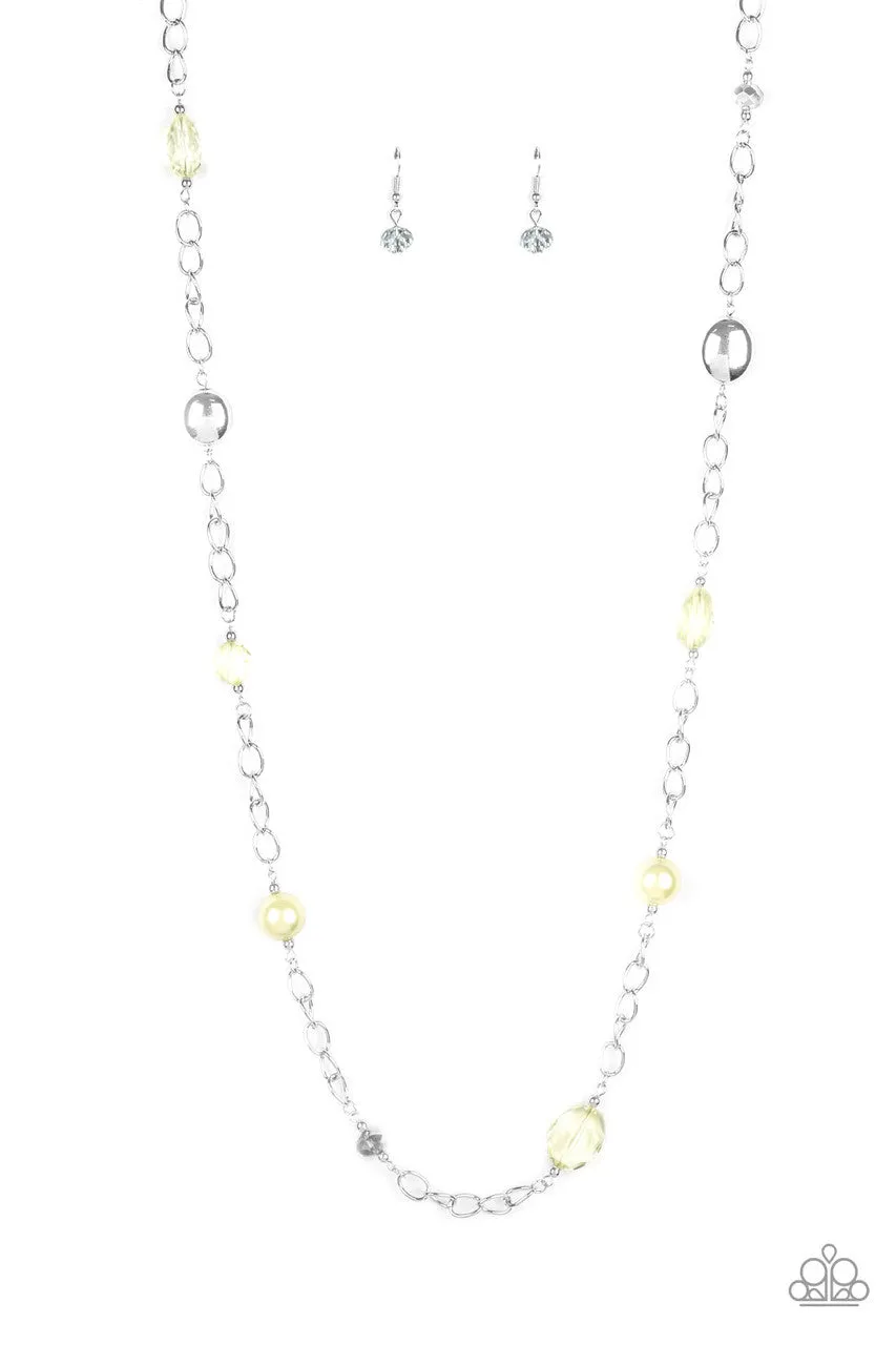 Only for Special Occasions Yellow Paparazzi Necklace