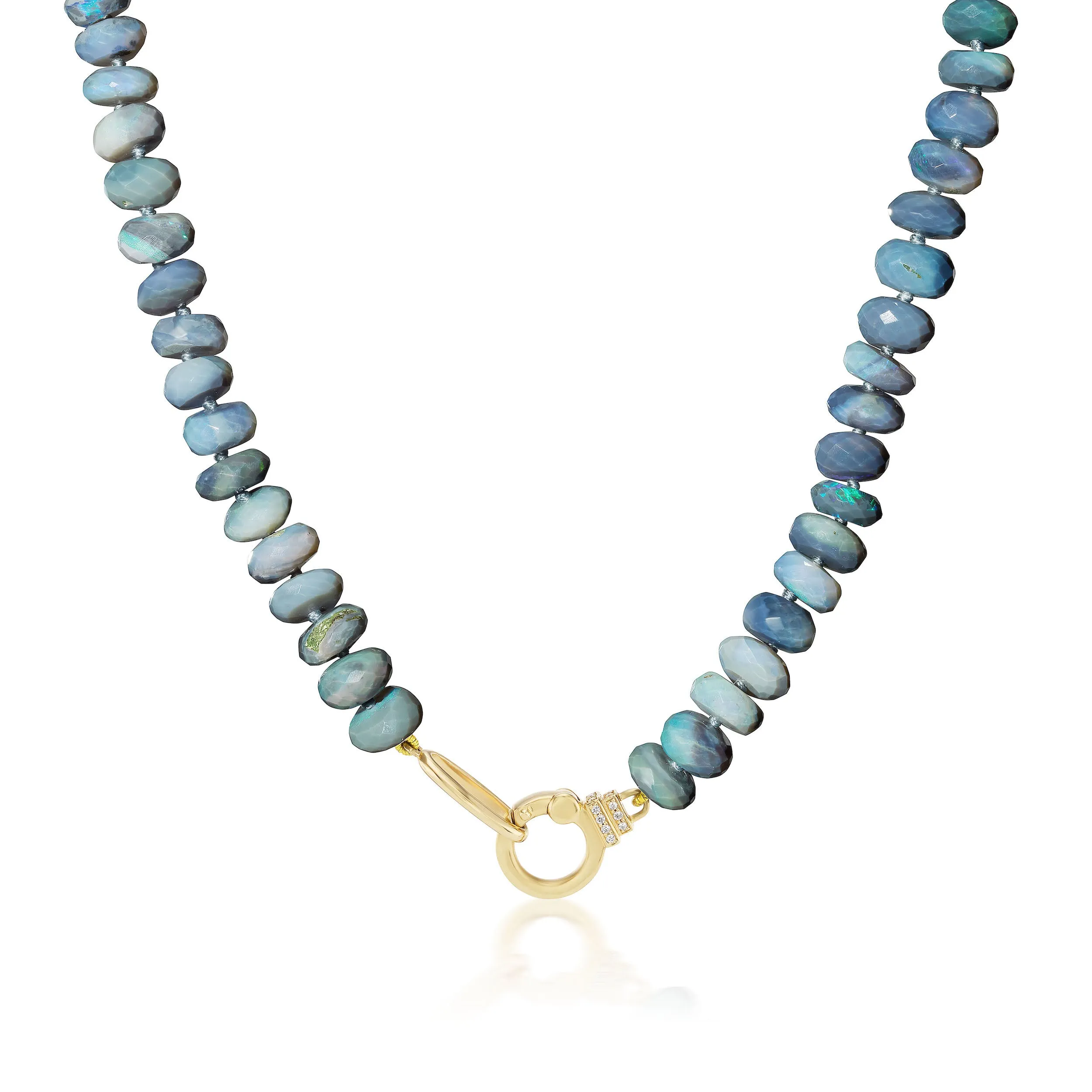 Opal Beaded Necklace