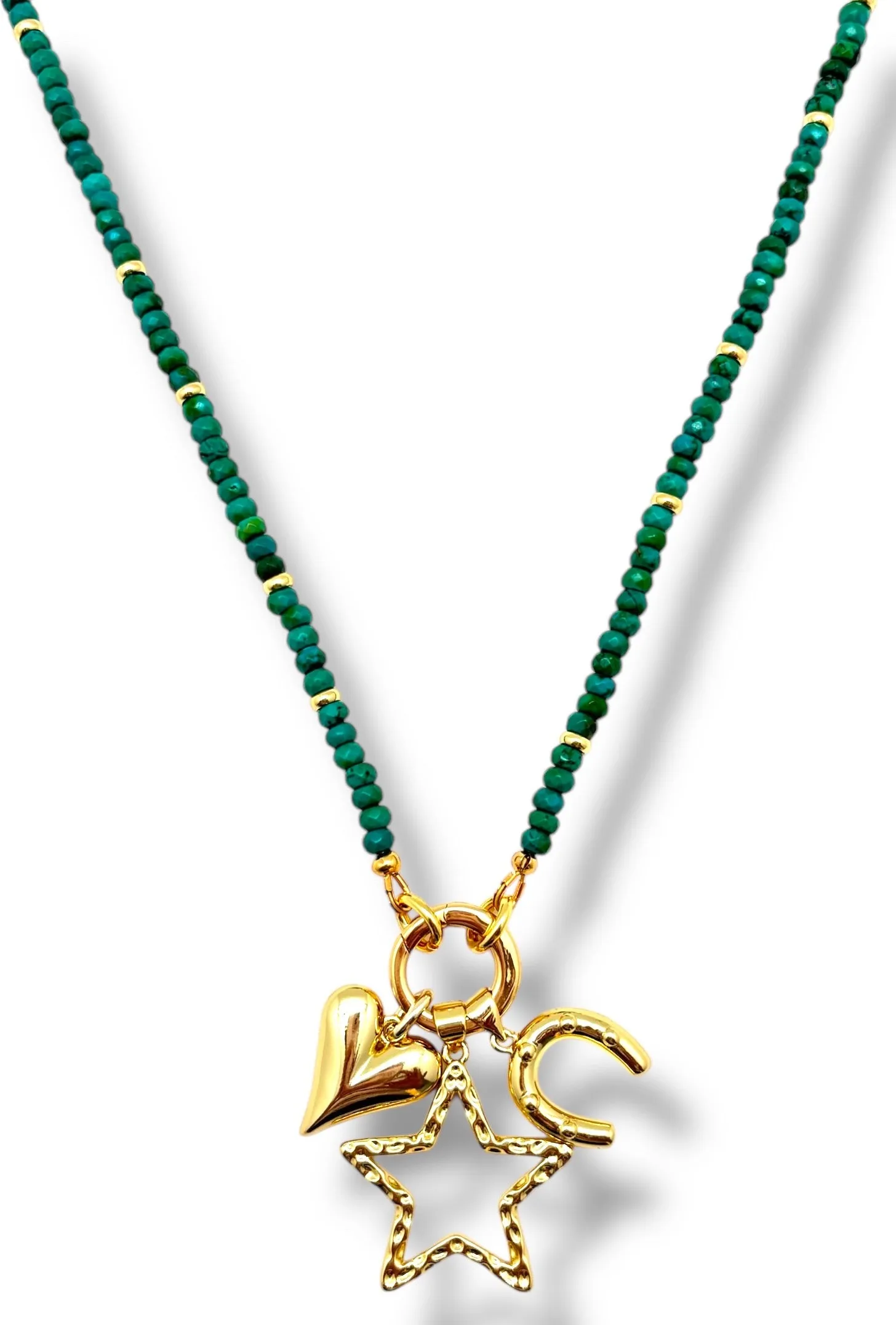 Open 5 Point Star Charm