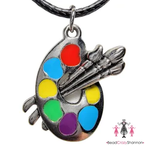 Paint Palette Necklace