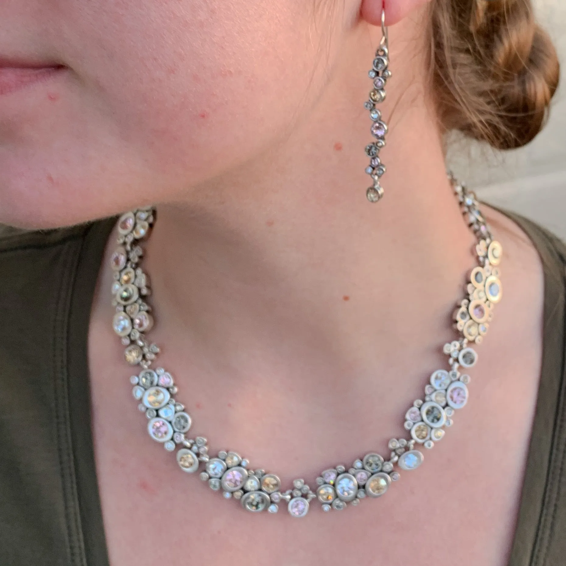 Patricia Locke Champagne Flight of the Bumblebee Necklace